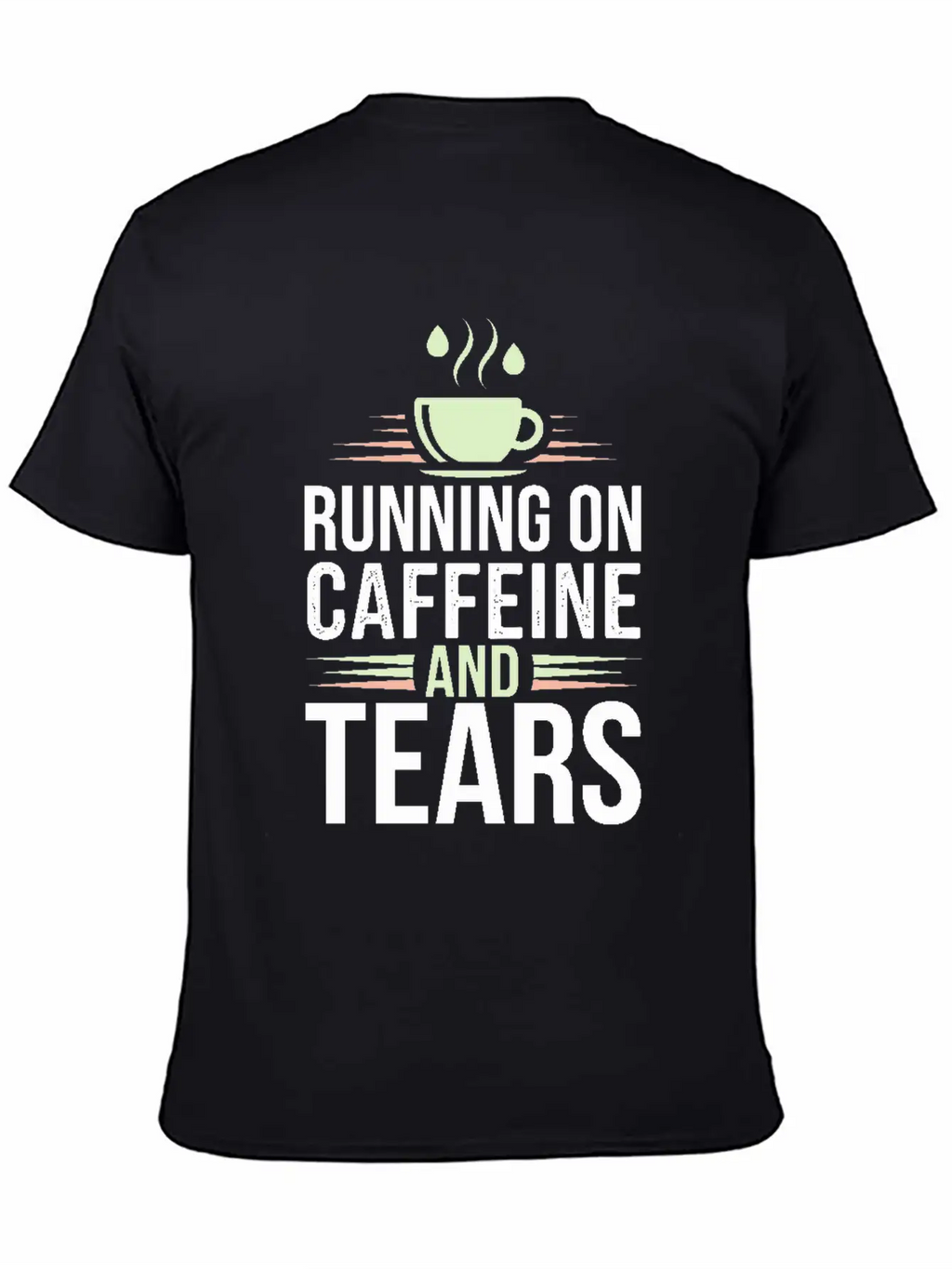 Emotional Burnout Humor Funny Stress Quotes Stylish Everyday T-Shirt – Unisex Basic Cotton Tee