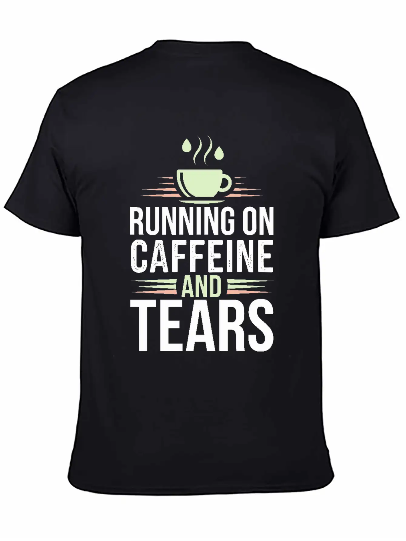 Emotional Burnout Humor Funny Stress Quotes Stylish Everyday T-Shirt – Unisex Basic Cotton Tee