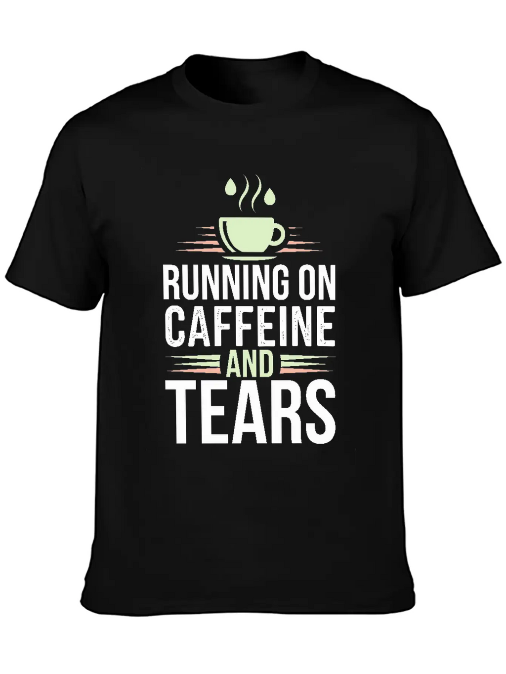 Emotional Burnout Humor Funny Stress Quotes Stylish Everyday T-Shirt – Unisex Basic Cotton Tee