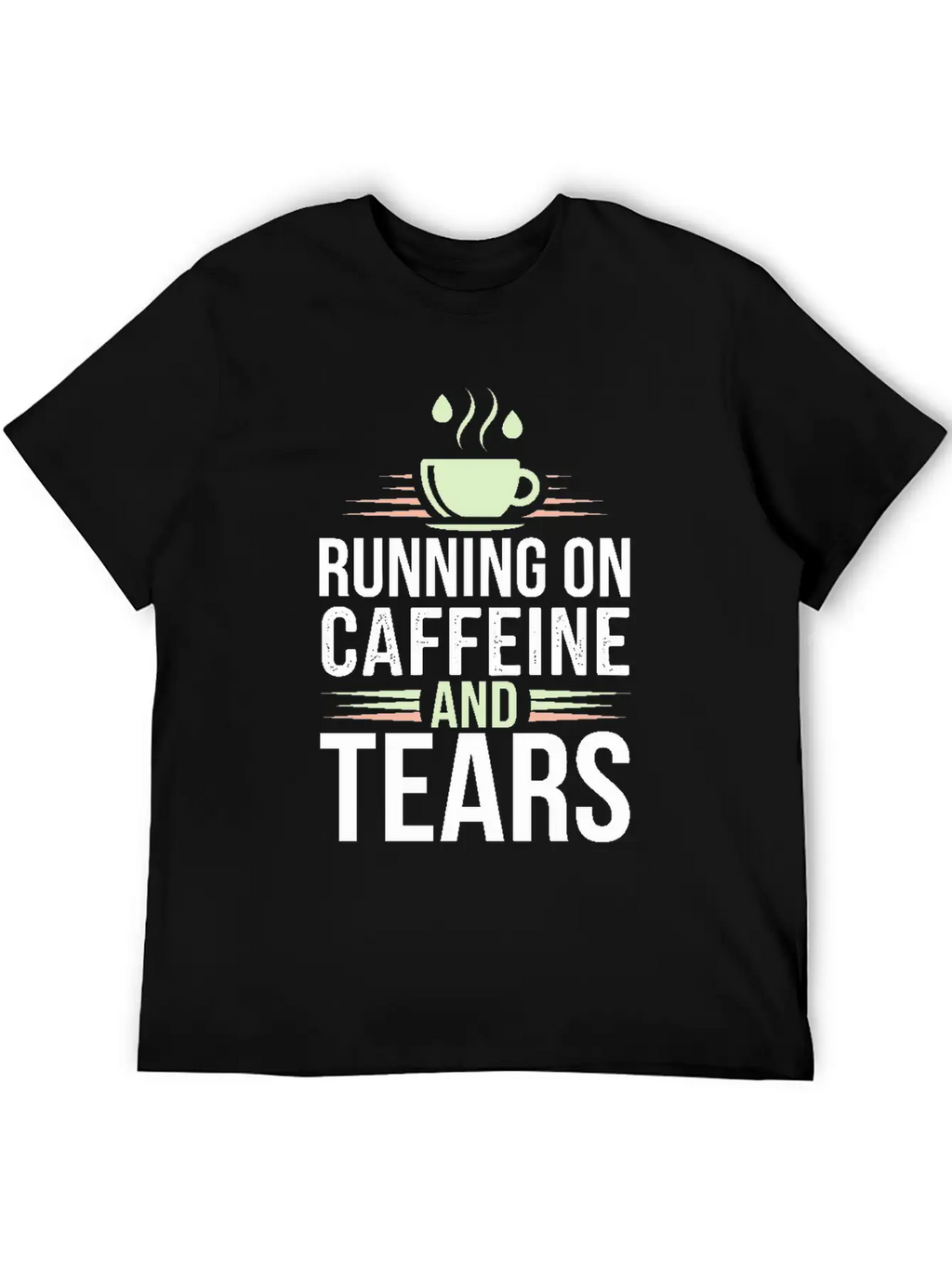 Emotional Burnout Humor Funny Stress Quotes Stylish Everyday T-Shirt – Unisex Basic Cotton Tee