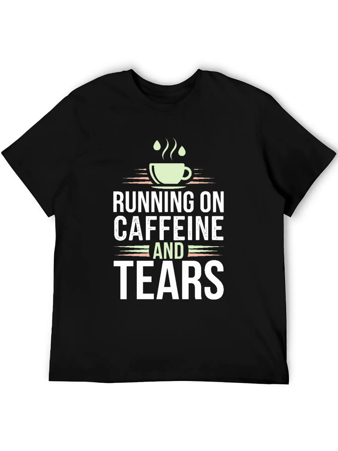 Emotional Burnout Humor Funny Stress Quotes Stylish Everyday T-Shirt – Unisex Basic Cotton Tee