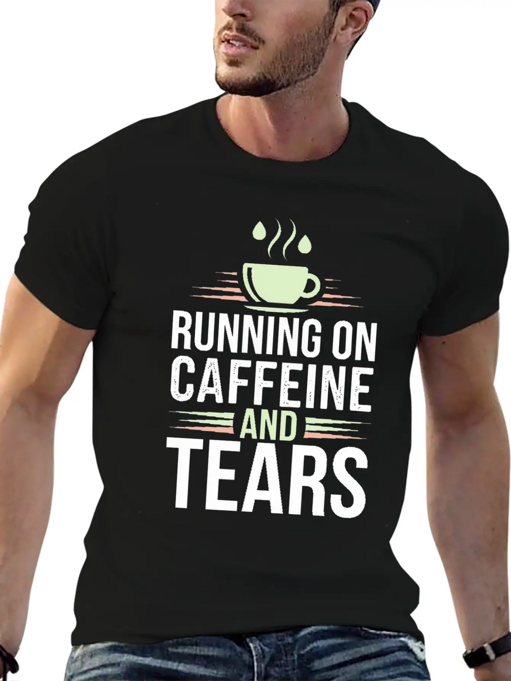 Emotional Burnout Humor Funny Stress Quotes Stylish Everyday T-Shirt – Unisex Basic Cotton Tee