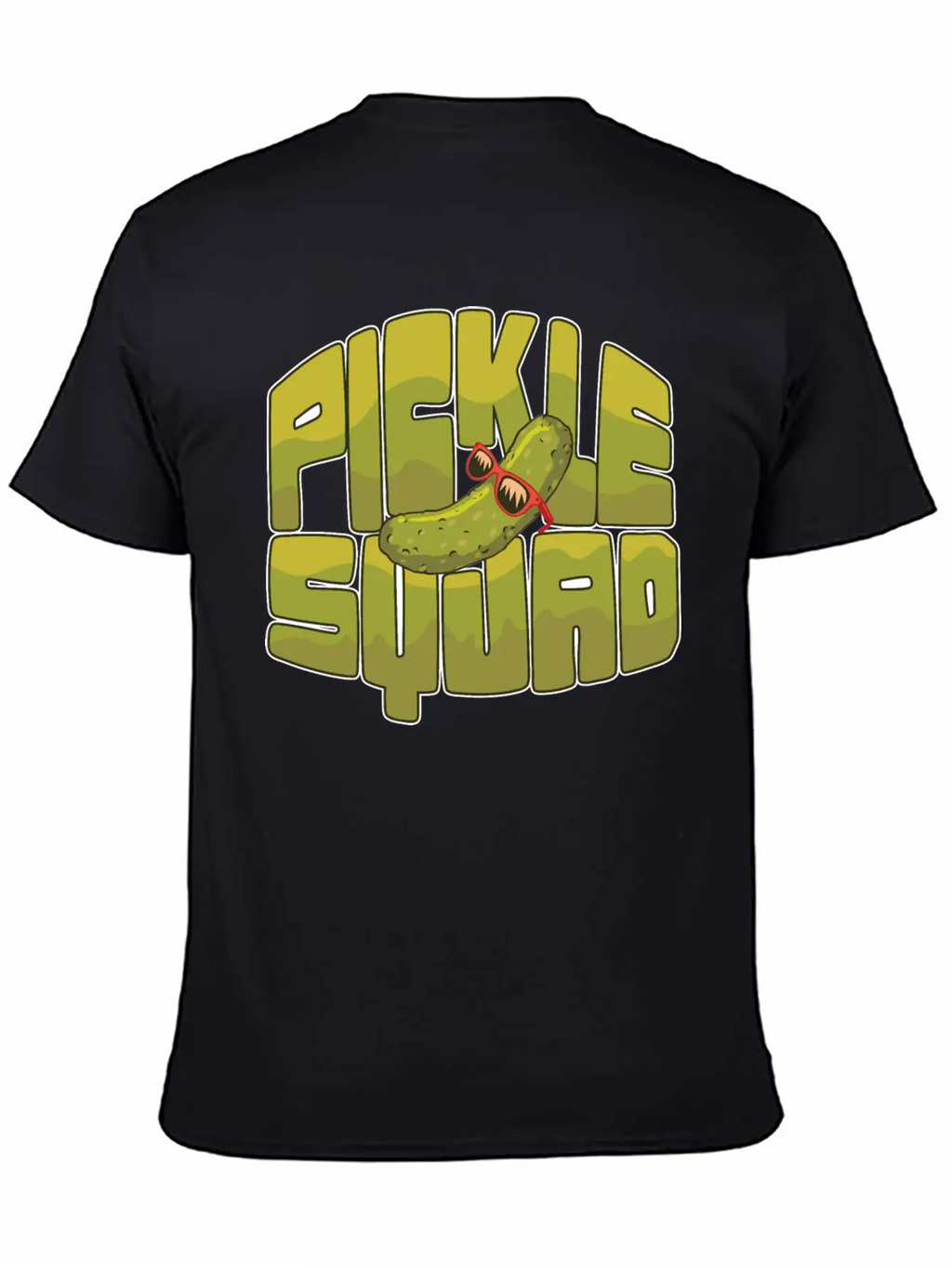 Emotional Support Pickle Supportive Friend Basic Graphic T-Shirt – Daily Comfort In Soft Cotton