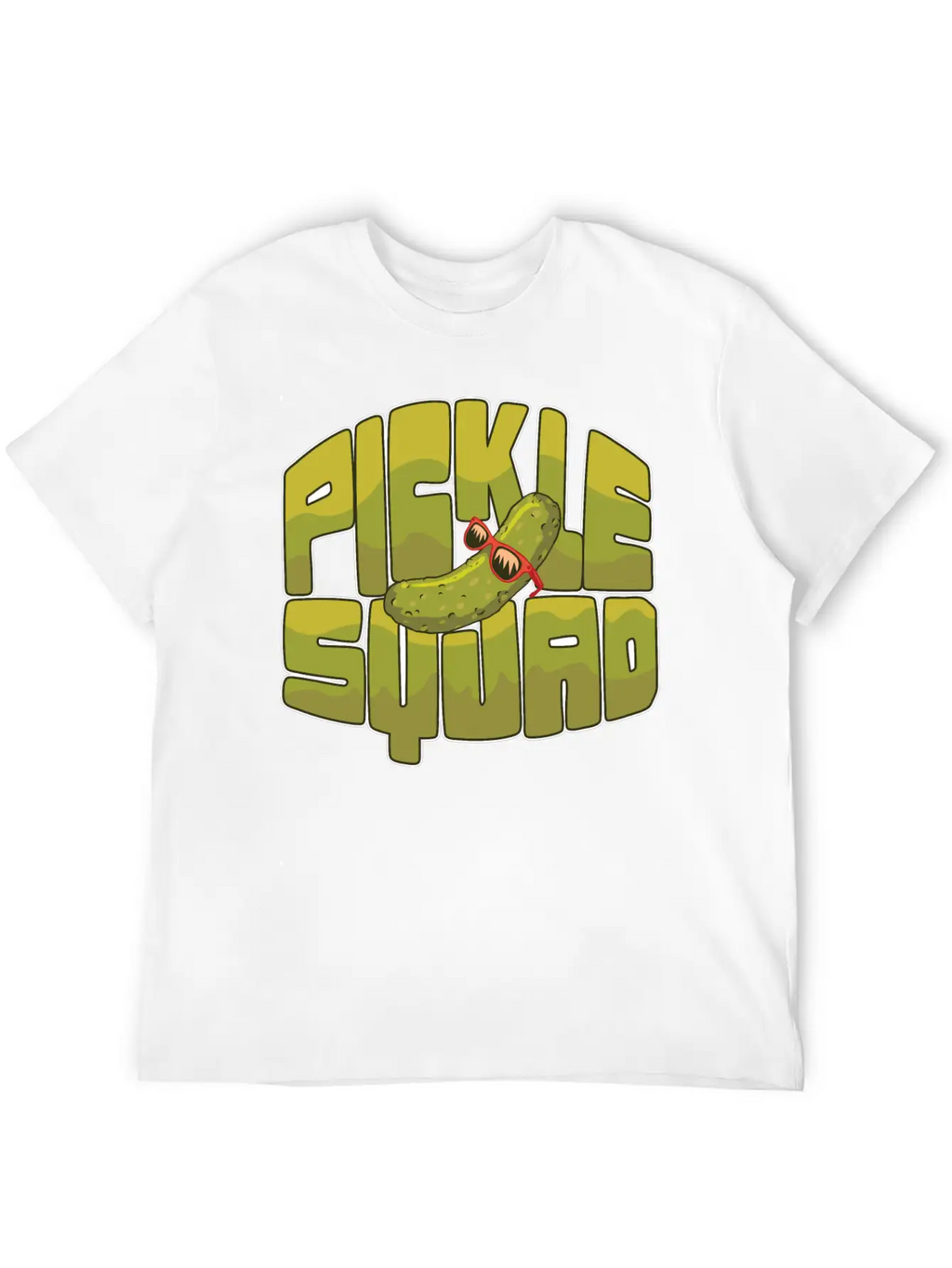 Emotional Support Pickle Supportive Friend Basic Graphic T-Shirt – Daily Comfort In Soft Cotton