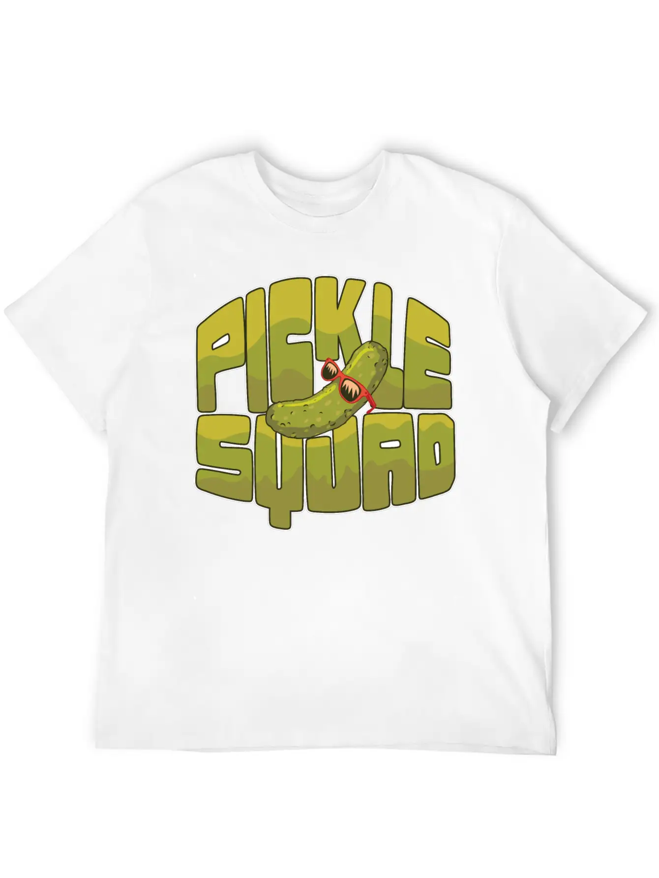 Emotional Support Pickle Supportive Friend Basic Graphic T-Shirt – Daily Comfort In Soft Cotton