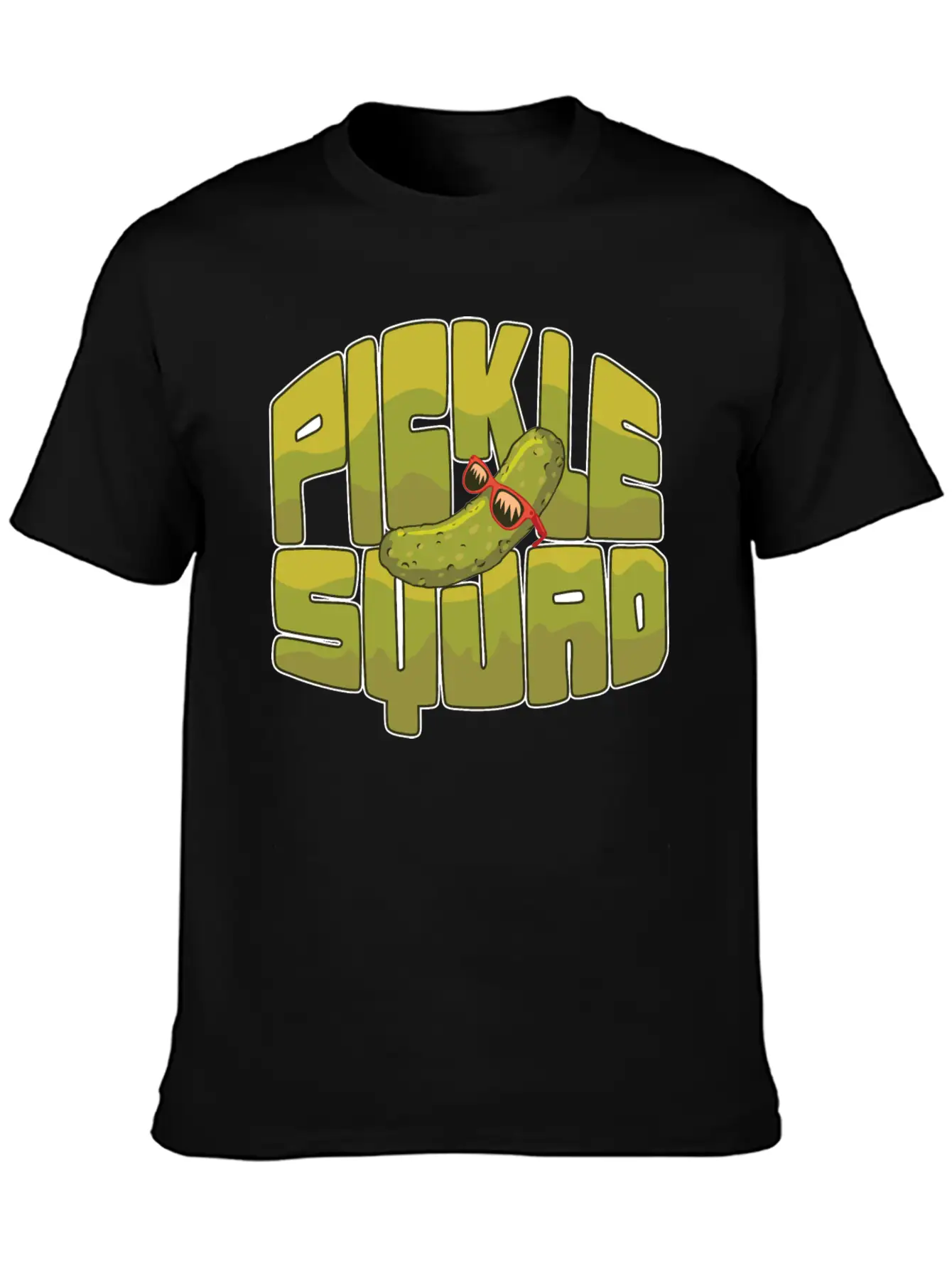 Emotional Support Pickle Supportive Friend Basic Graphic T-Shirt – Daily Comfort In Soft Cotton