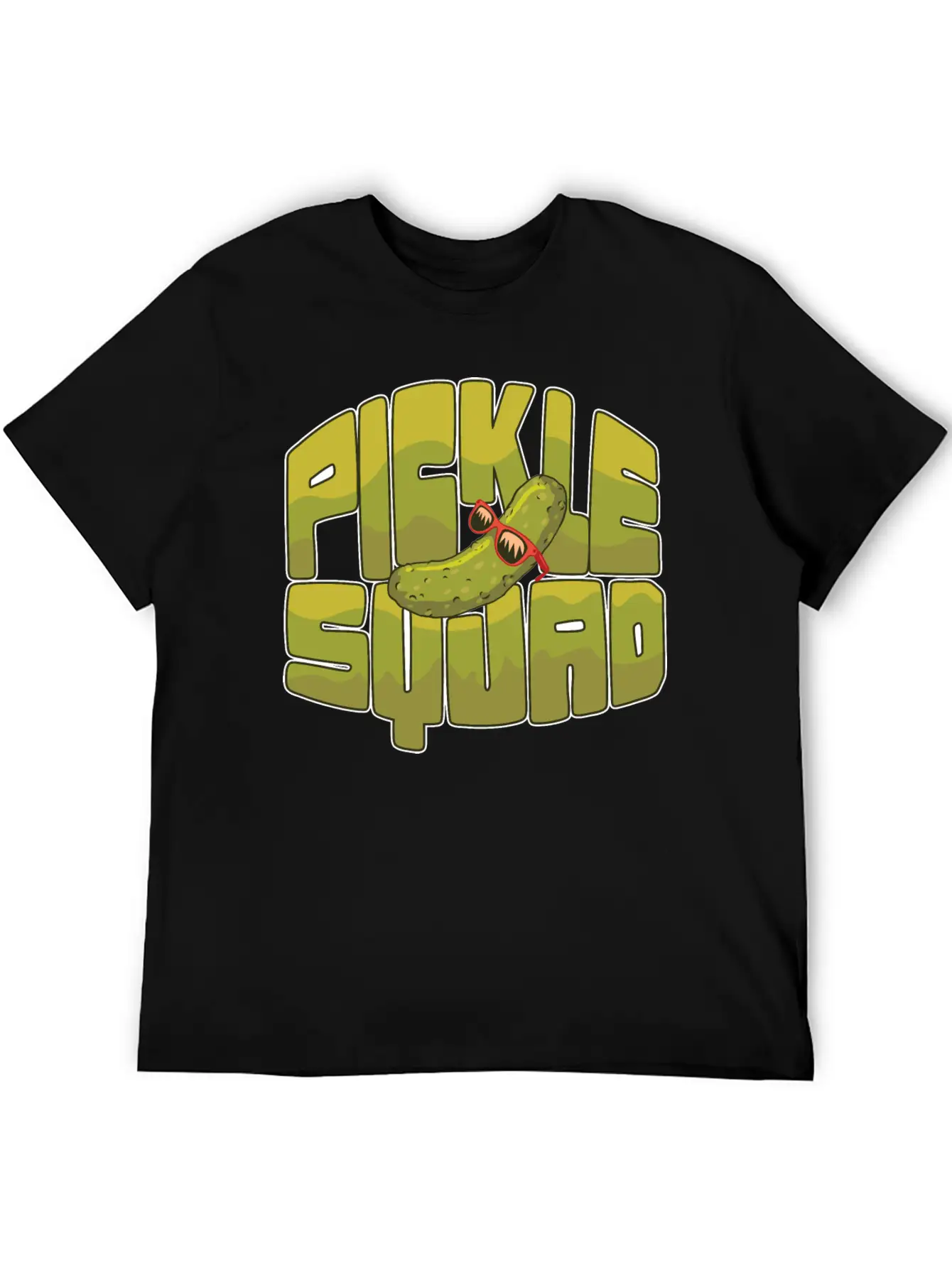 Emotional Support Pickle Supportive Friend Basic Graphic T-Shirt – Daily Comfort In Soft Cotton