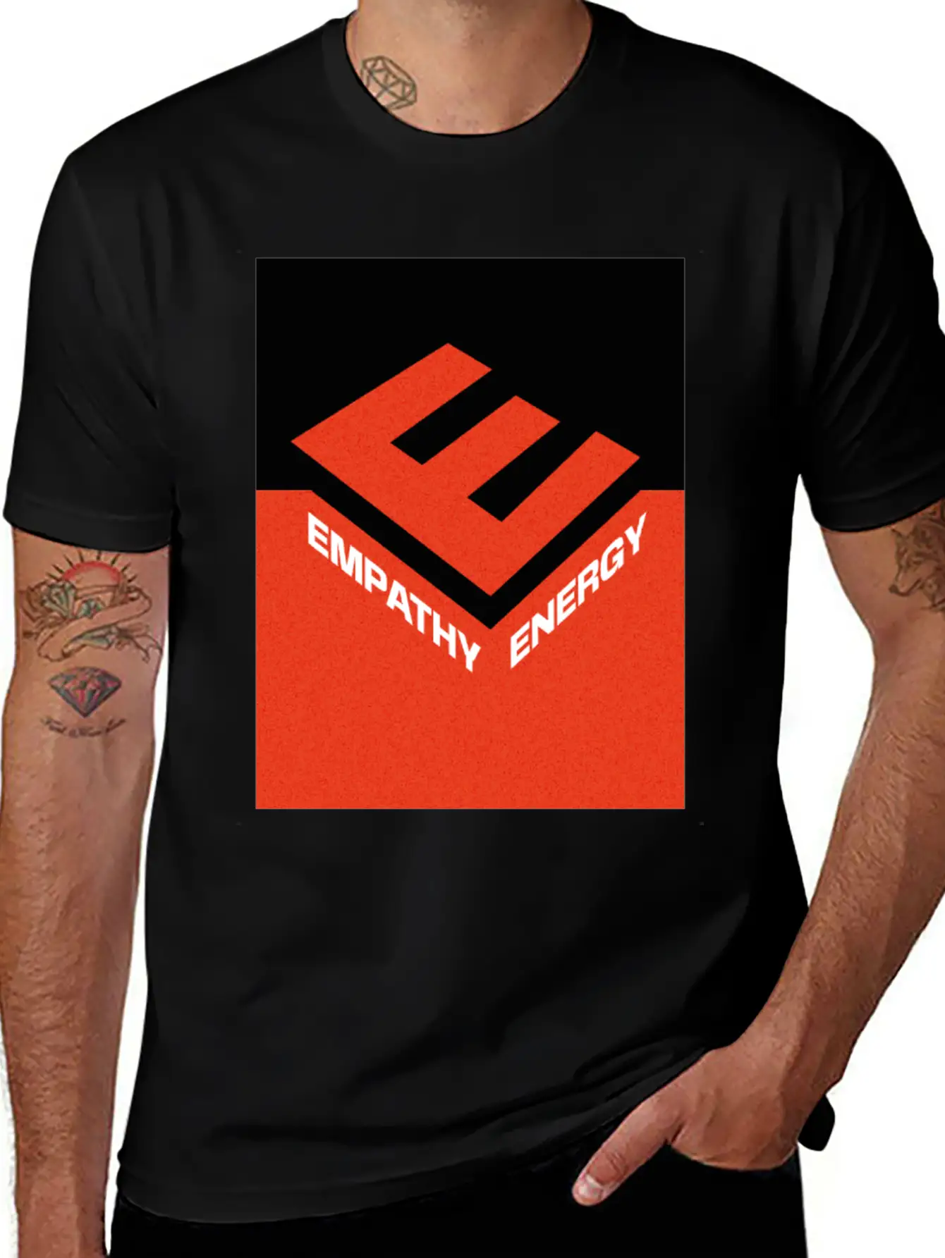 Empathy Energy Unisex Casual T-Shirt – Clean Design For Daily Comfort