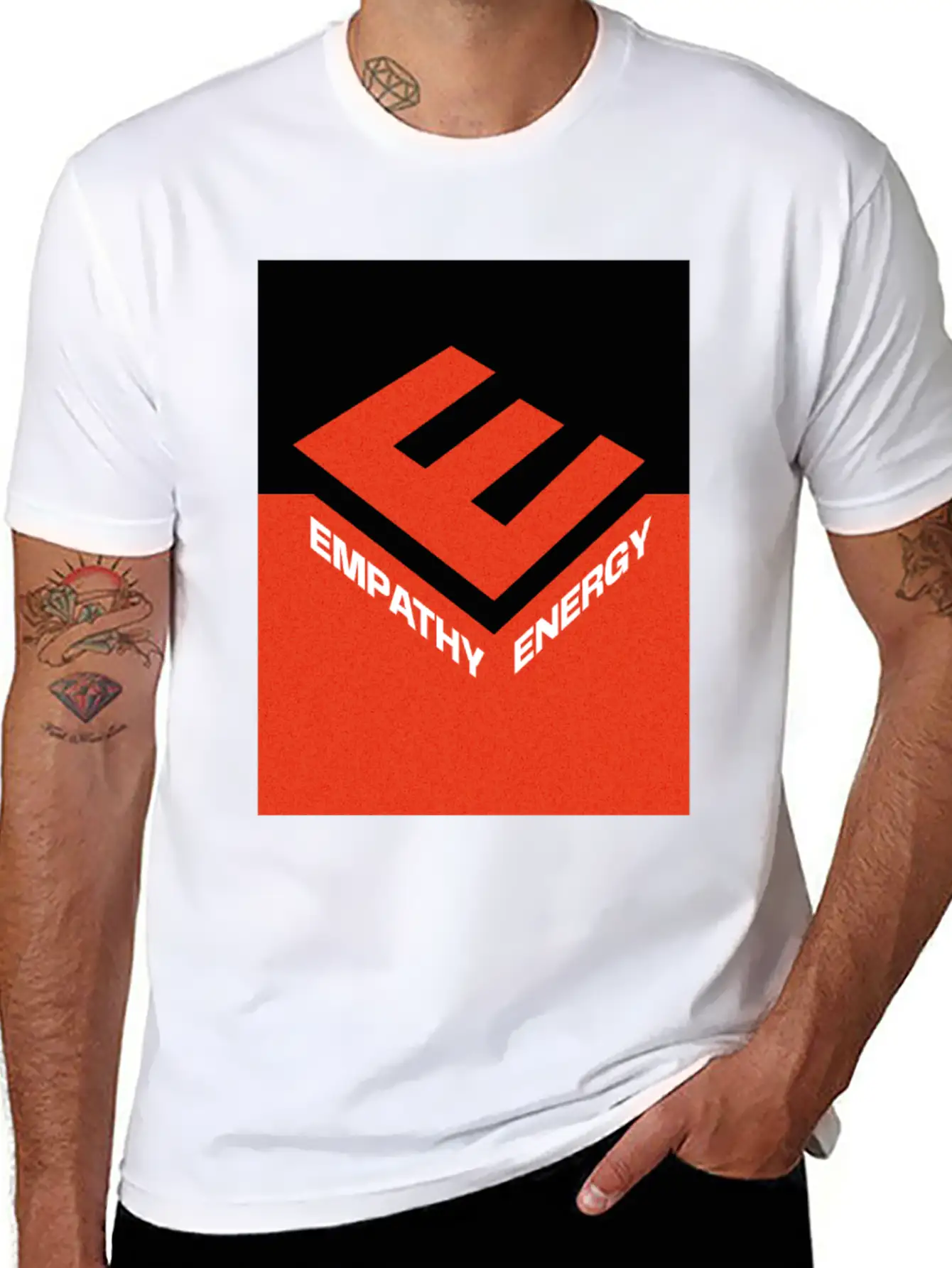 Empathy Energy Unisex Casual T-Shirt – Clean Design For Daily Comfort