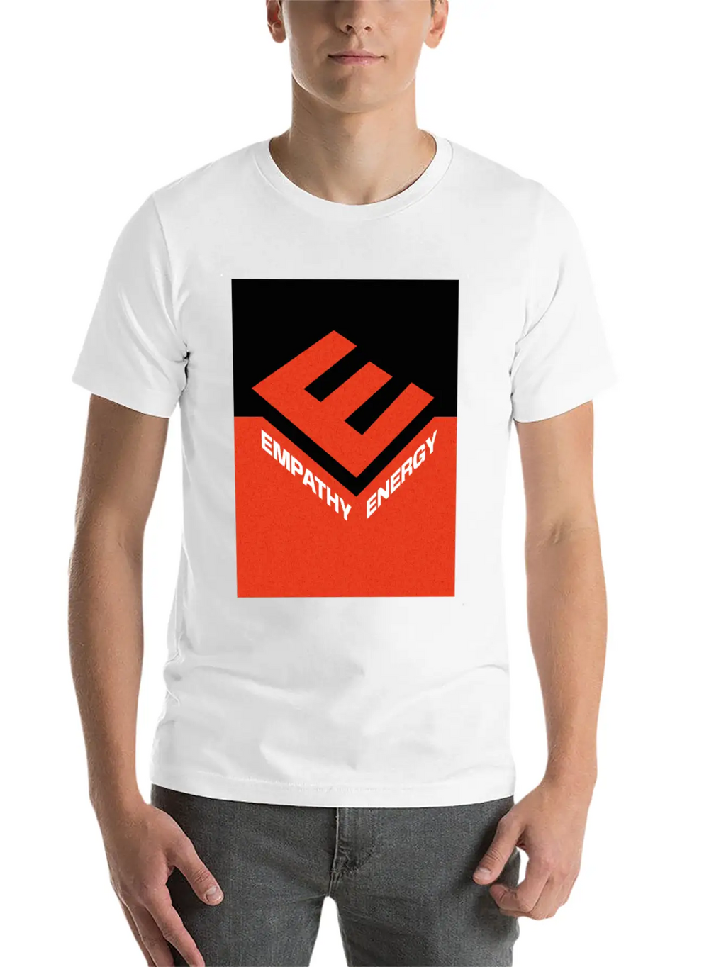 Empathy Energy Unisex Casual T-Shirt – Clean Design For Daily Comfort