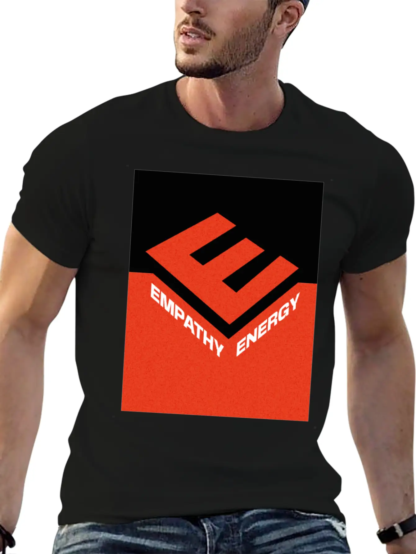 Empathy Energy Unisex Casual T-Shirt – Clean Design For Daily Comfort