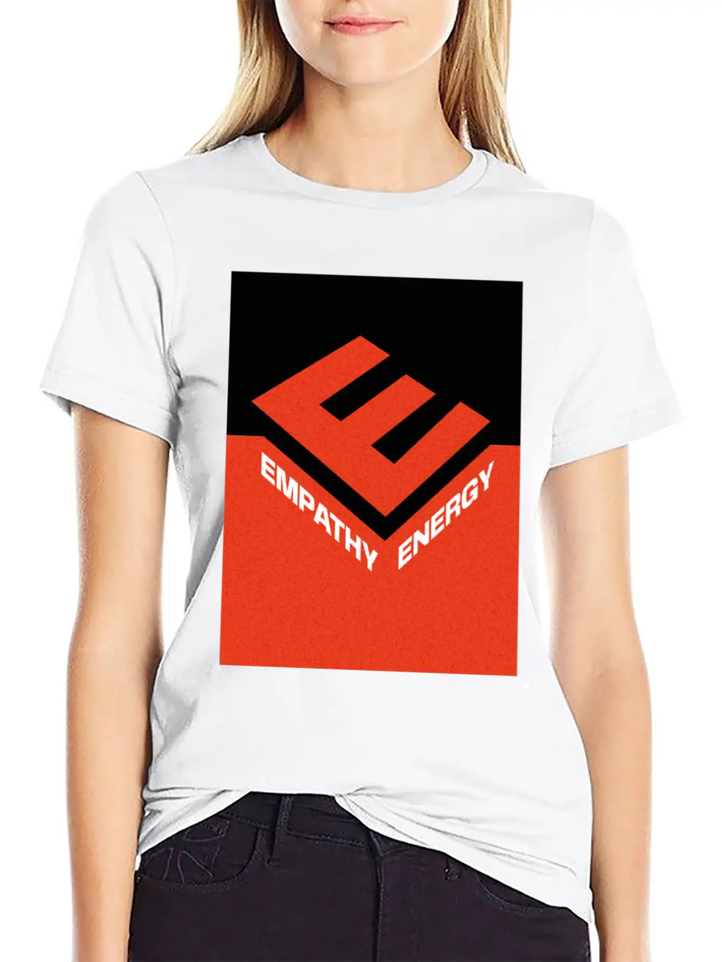 Empathy Energy Unisex Casual T-Shirt – Clean Design For Daily Comfort