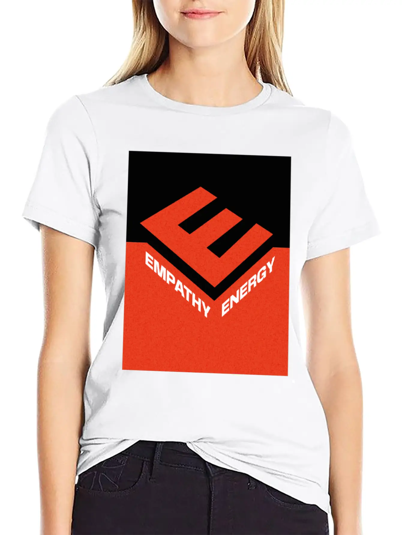Empathy Energy Unisex Casual T-Shirt – Clean Design For Daily Comfort