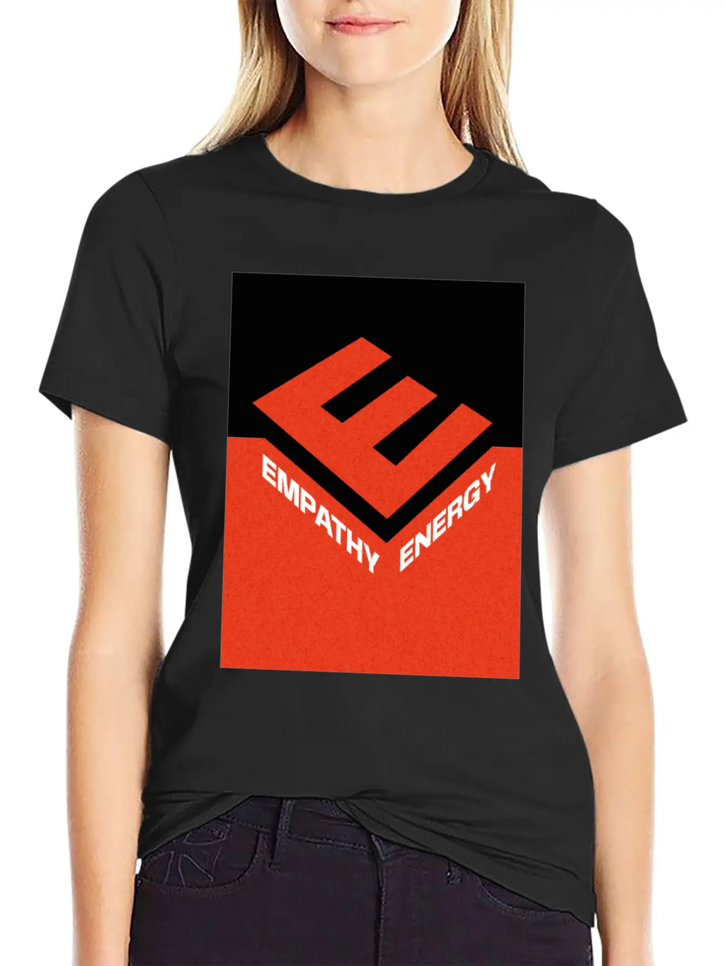 Empathy Energy Unisex Casual T-Shirt – Clean Design For Daily Comfort