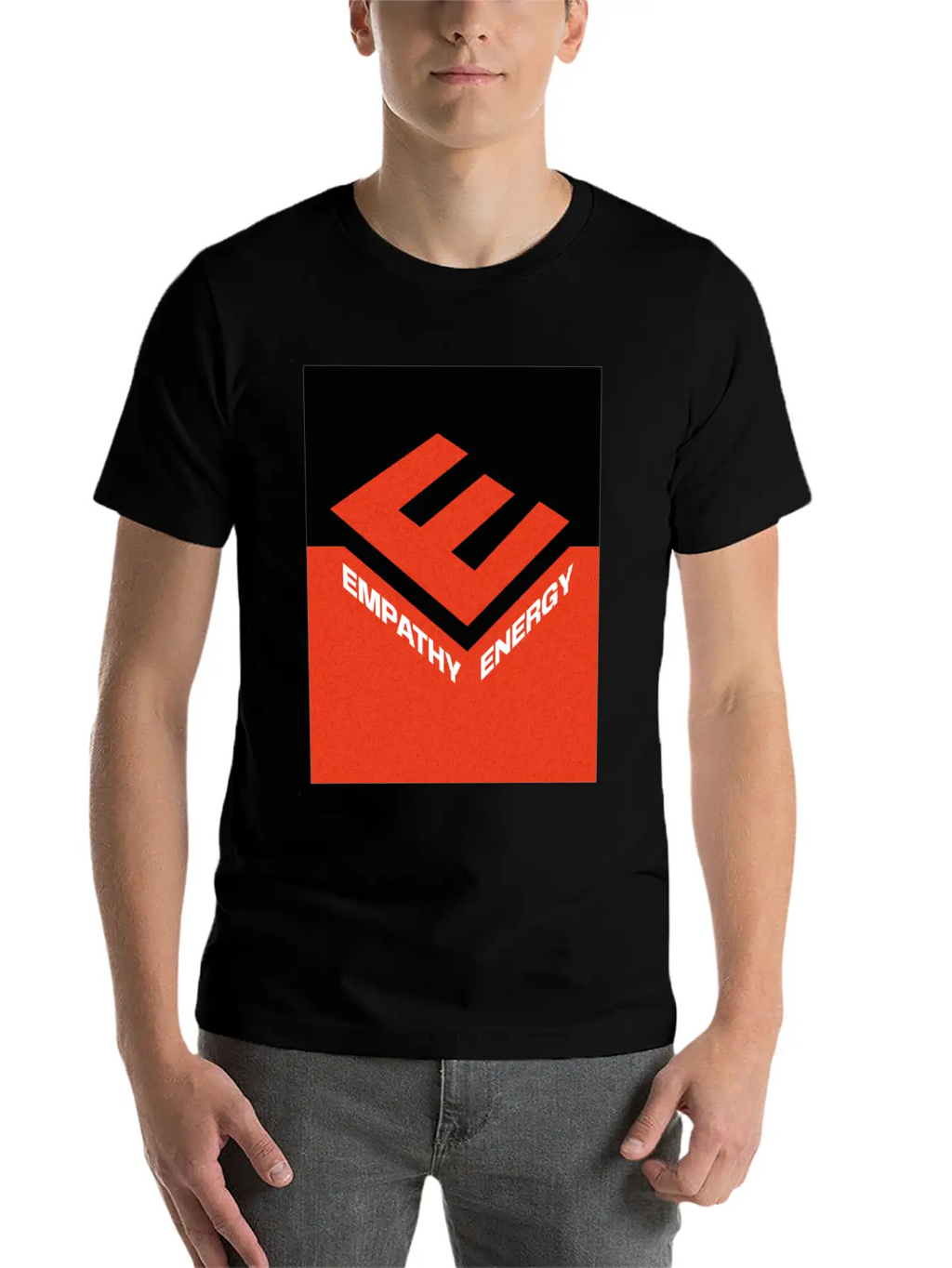 Empathy Energy Unisex Casual T-Shirt – Clean Design For Daily Comfort