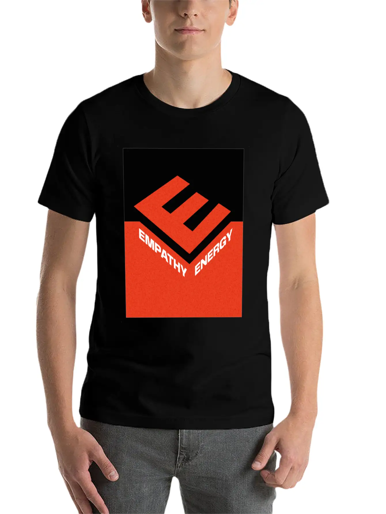 Empathy Energy Unisex Casual T-Shirt – Clean Design For Daily Comfort