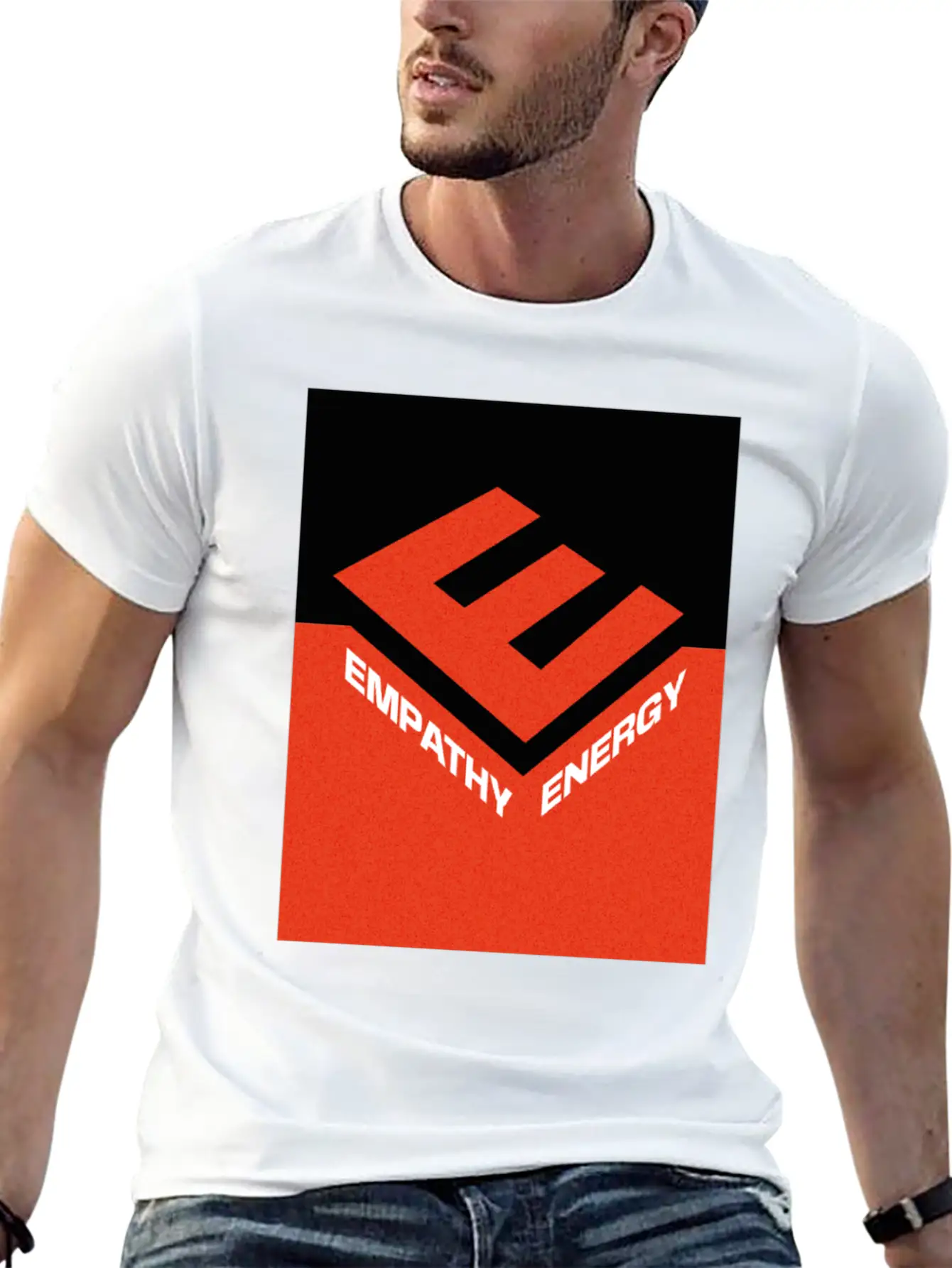 Empathy Energy Unisex Casual T-Shirt – Clean Design For Daily Comfort