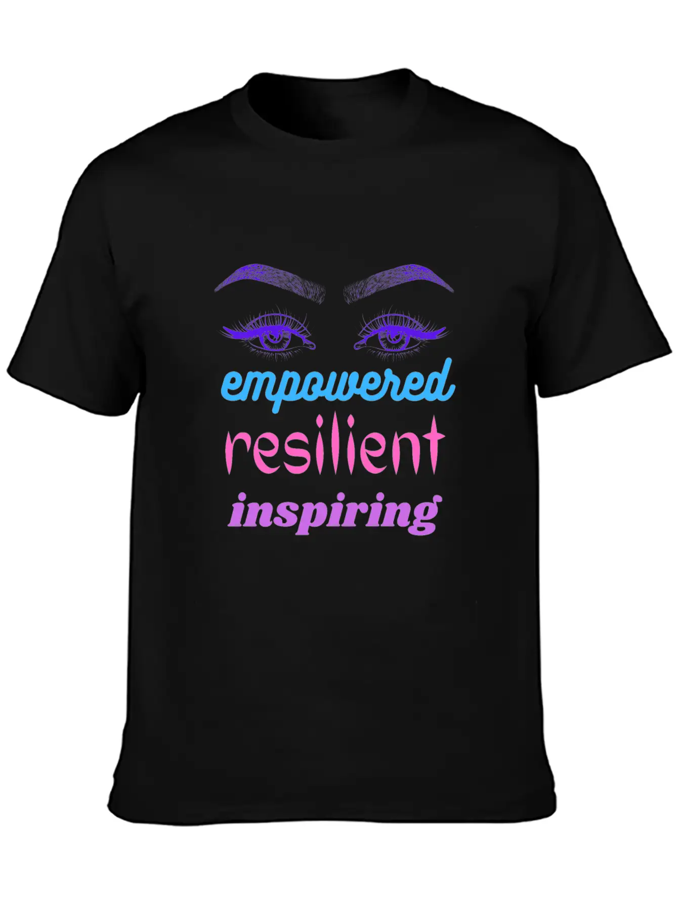 Empowered Resilient Inspiring Stylish Everyday T-Shirt – Unisex Basic Cotton Tee