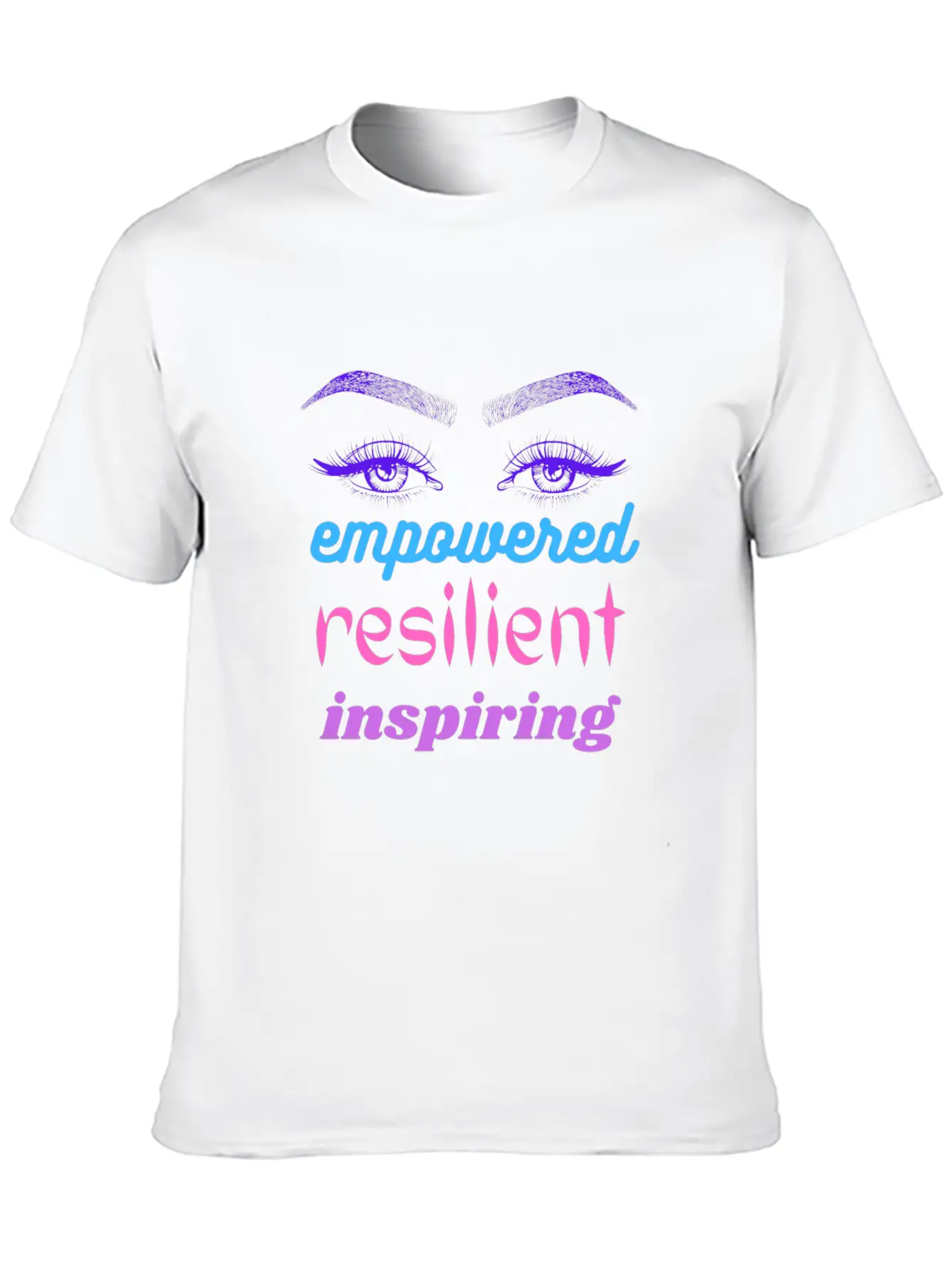 Empowered Resilient Inspiring Stylish Everyday T-Shirt – Unisex Basic Cotton Tee
