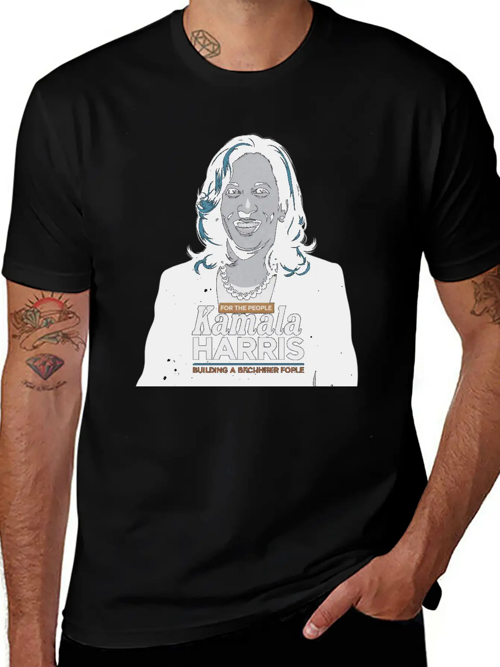 Empowerment And Progress: Kamala Harris’s Vision Relaxed Everyday Tee – Lightweight And Durable Cotton