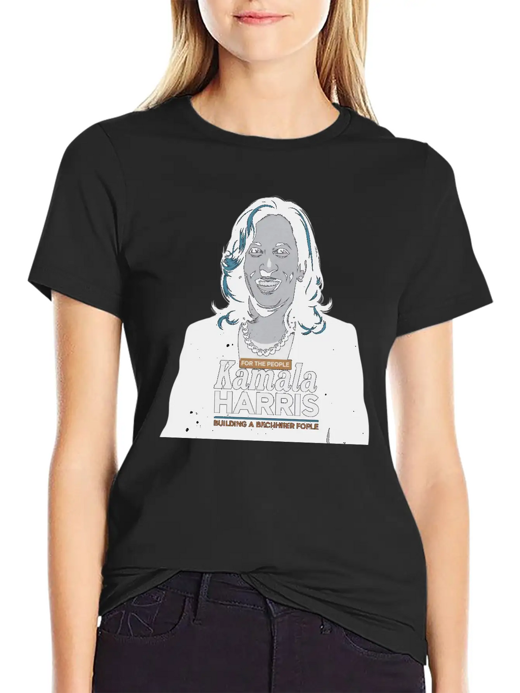Empowerment And Progress: Kamala Harris’s Vision Relaxed Everyday Tee – Lightweight And Durable Cotton