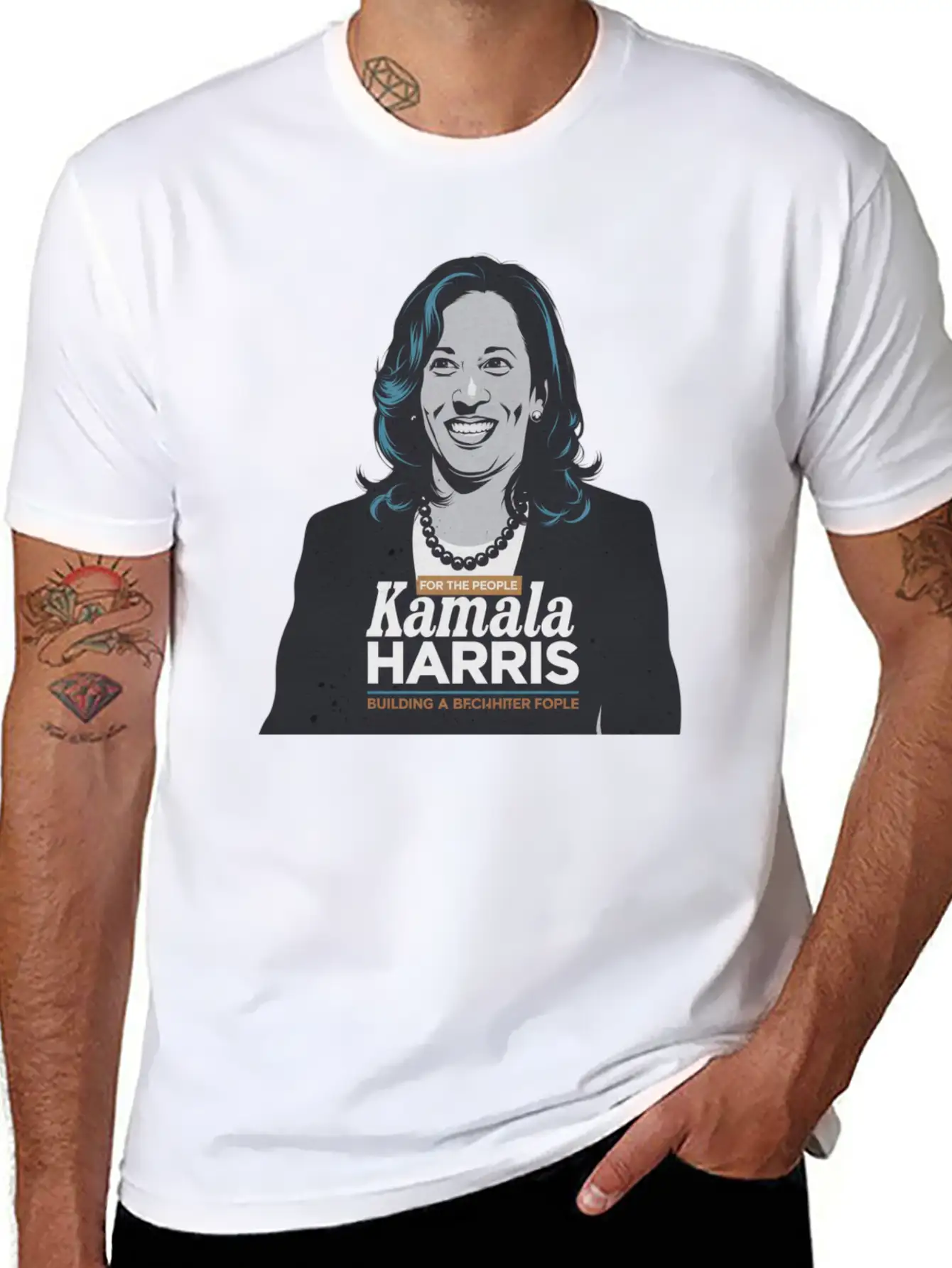 Empowerment And Progress: Kamala Harris’s Vision Relaxed Everyday Tee – Lightweight And Durable Cotton