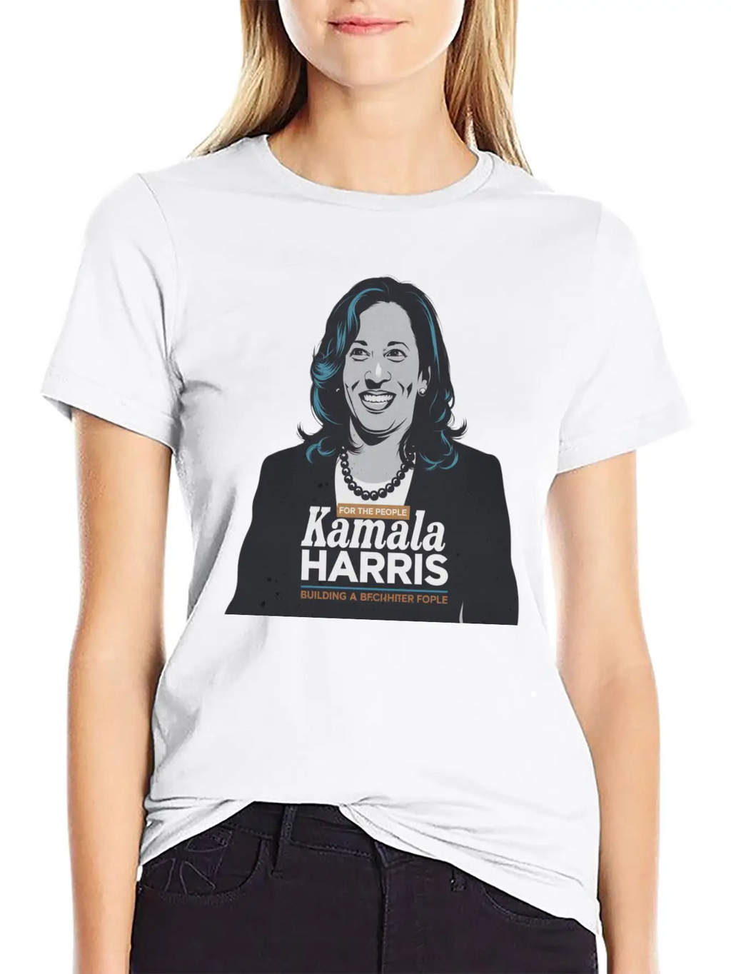 Empowerment And Progress: Kamala Harris’s Vision Relaxed Everyday Tee – Lightweight And Durable Cotton