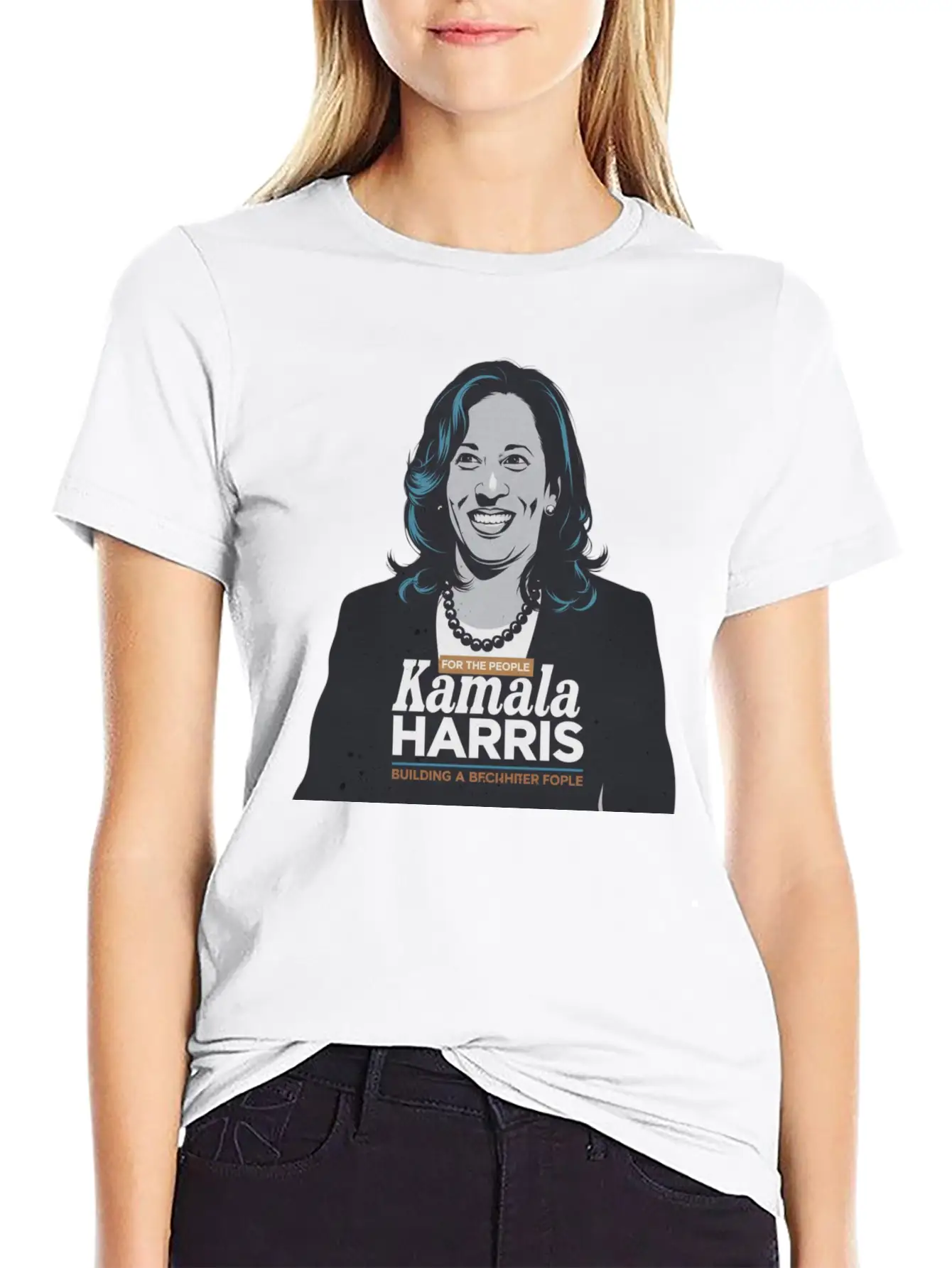Empowerment And Progress: Kamala Harris’s Vision Relaxed Everyday Tee – Lightweight And Durable Cotton