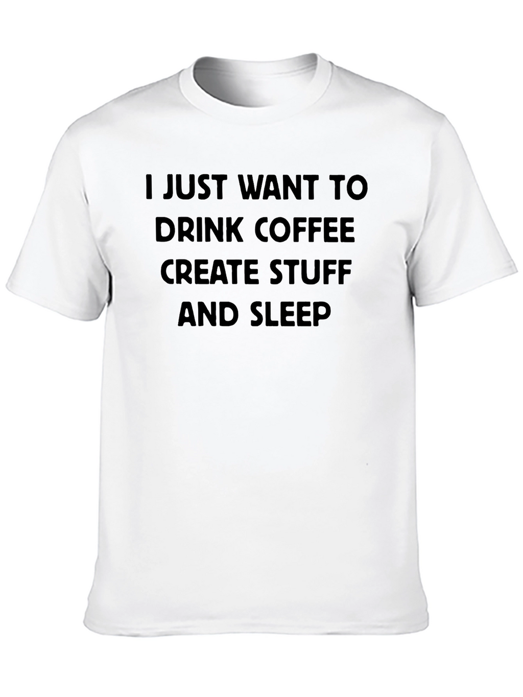 Coffee Create Sleep T-Shirt - Unisex Relaxed Fit