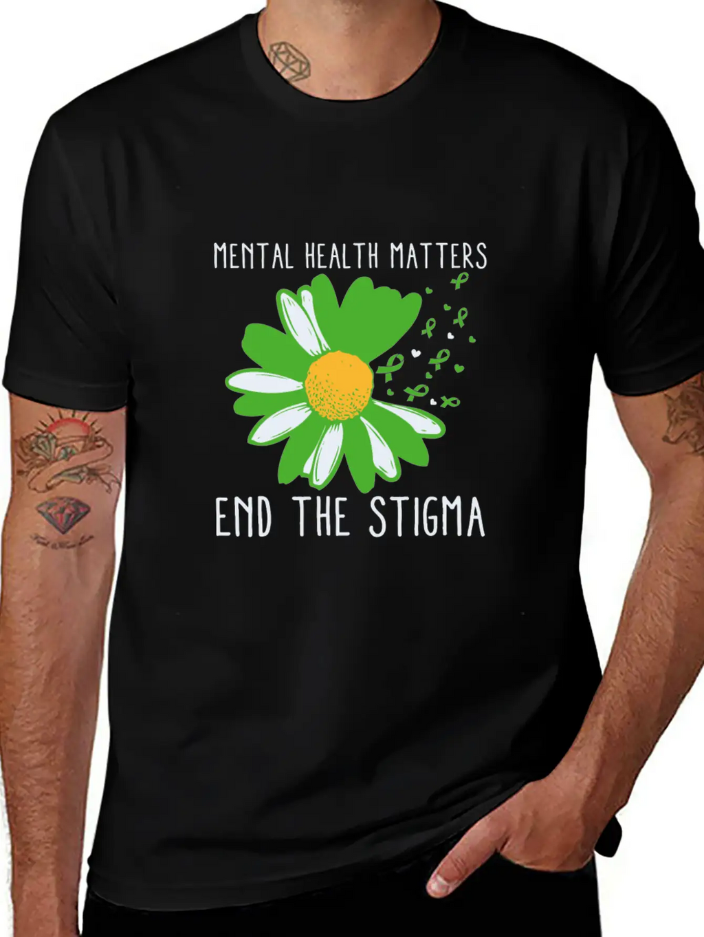 End The Stigma Shirt Mental Health Awareness Relaxed Everyday Tee – Lightweight And Durable Cotton