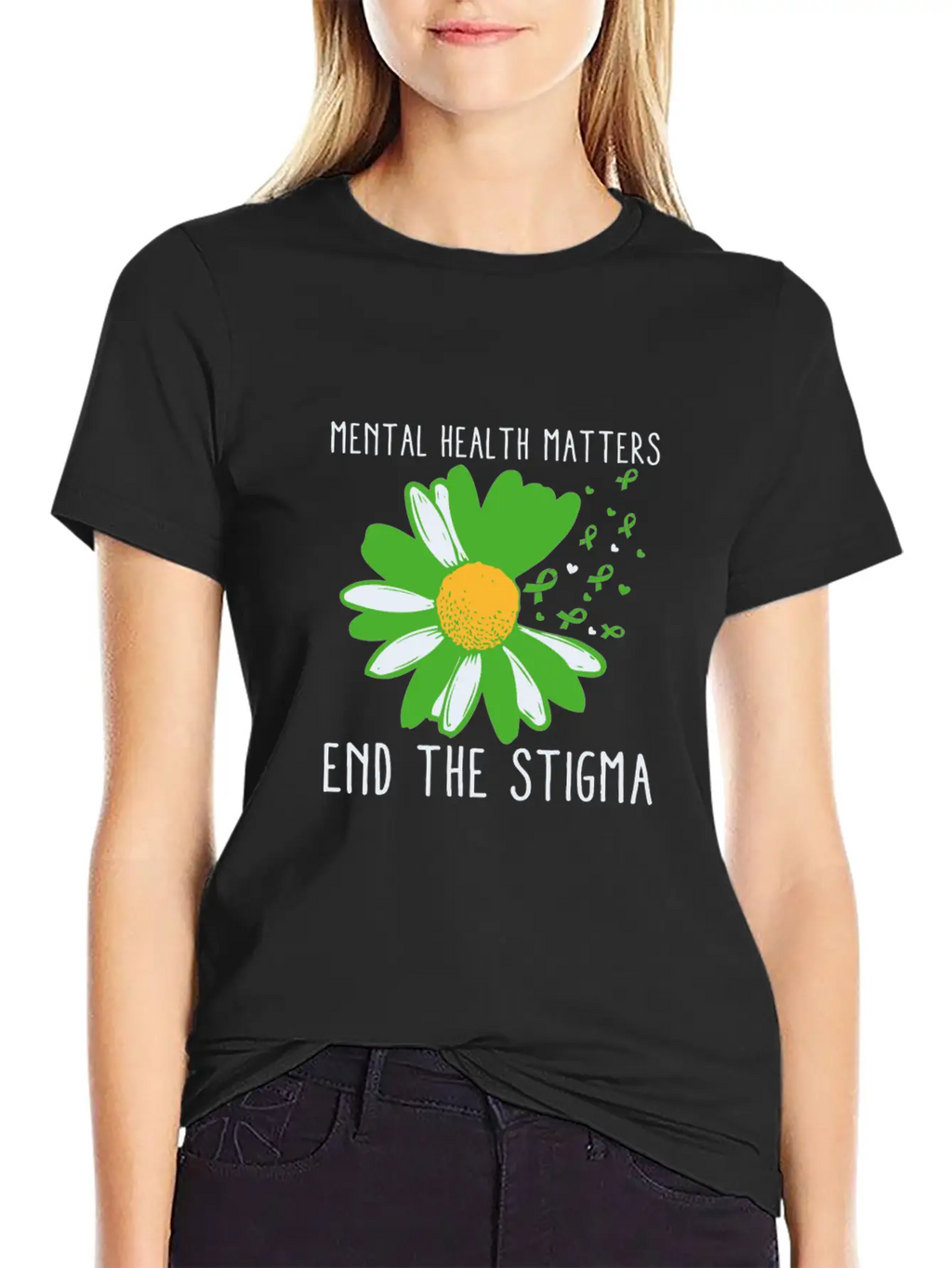 End The Stigma Shirt Mental Health Awareness Relaxed Everyday Tee – Lightweight And Durable Cotton