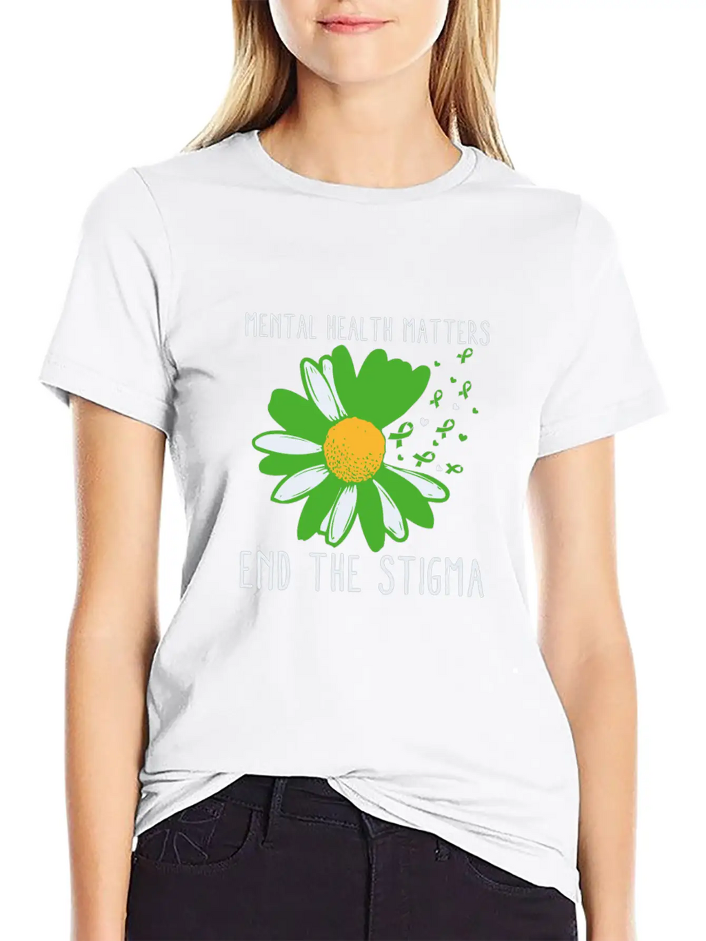 End The Stigma Shirt Mental Health Awareness Relaxed Everyday Tee – Lightweight And Durable Cotton