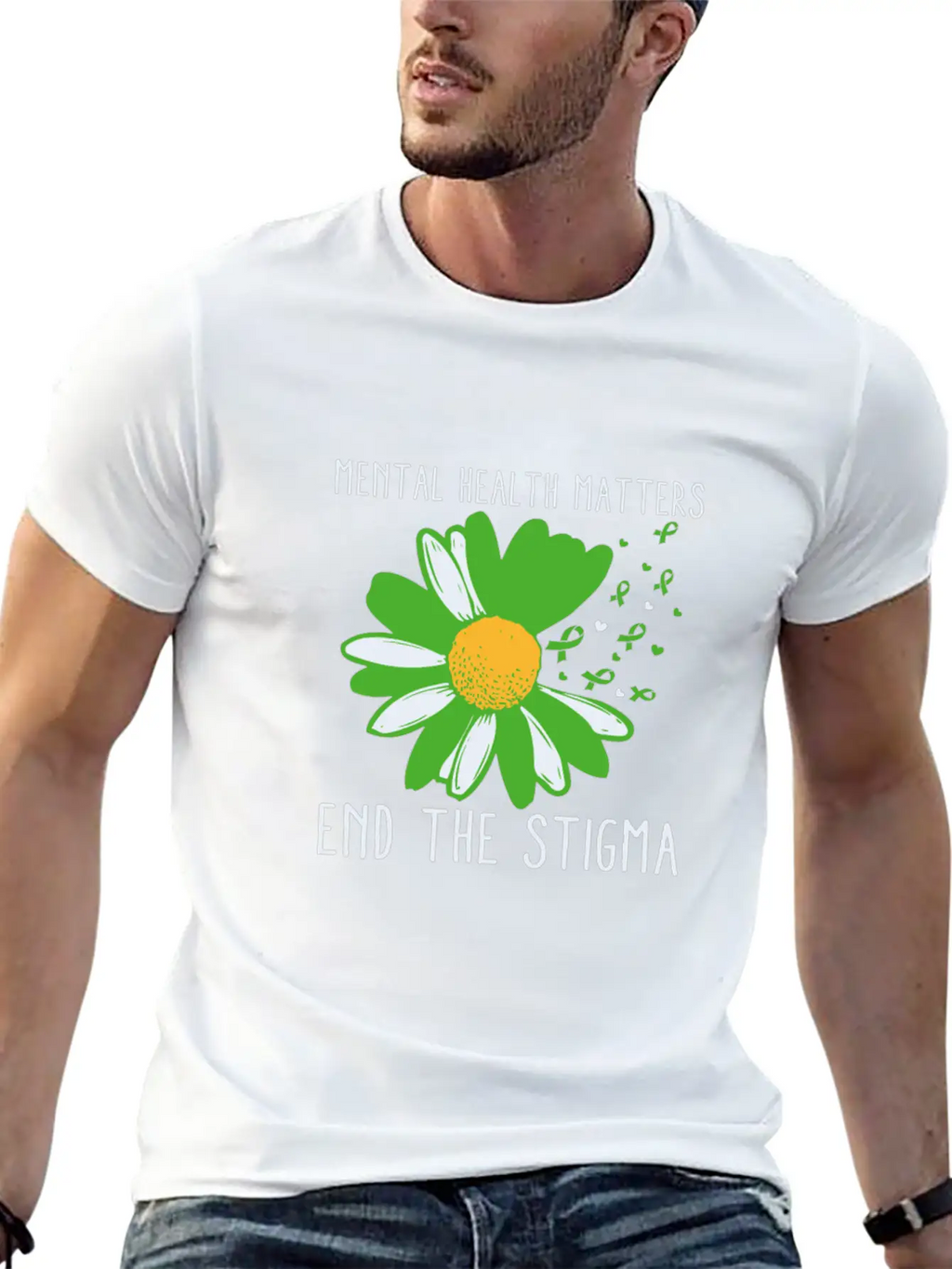 End The Stigma Shirt Mental Health Awareness Relaxed Everyday Tee – Lightweight And Durable Cotton