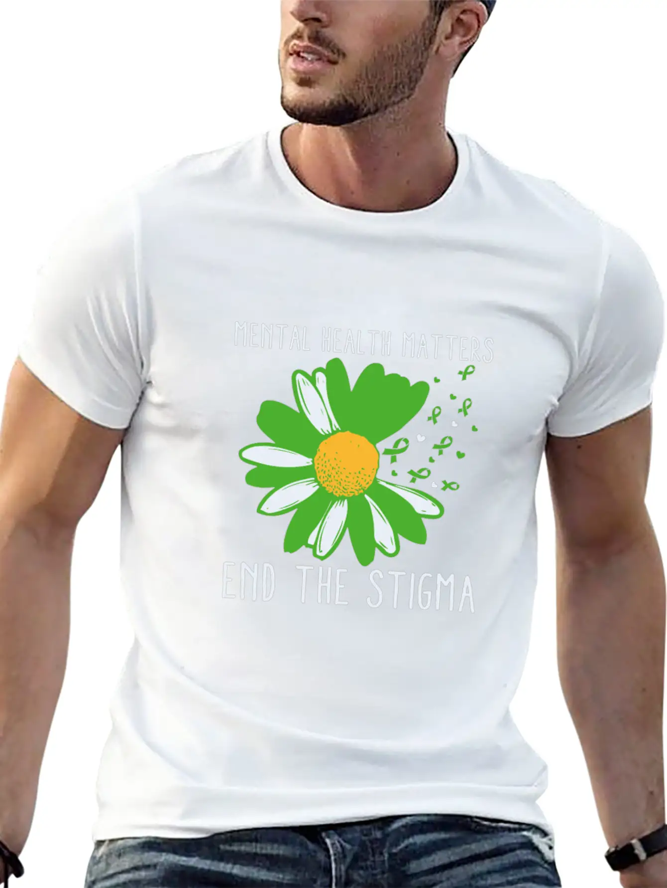 End The Stigma Shirt Mental Health Awareness Relaxed Everyday Tee – Lightweight And Durable Cotton