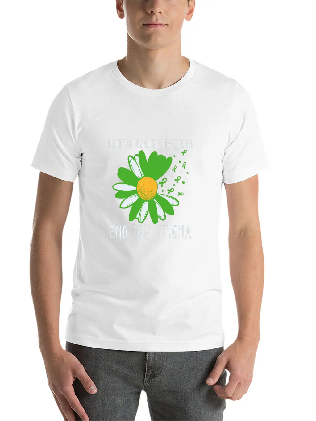 End The Stigma Shirt Mental Health Awareness Relaxed Everyday Tee – Lightweight And Durable Cotton