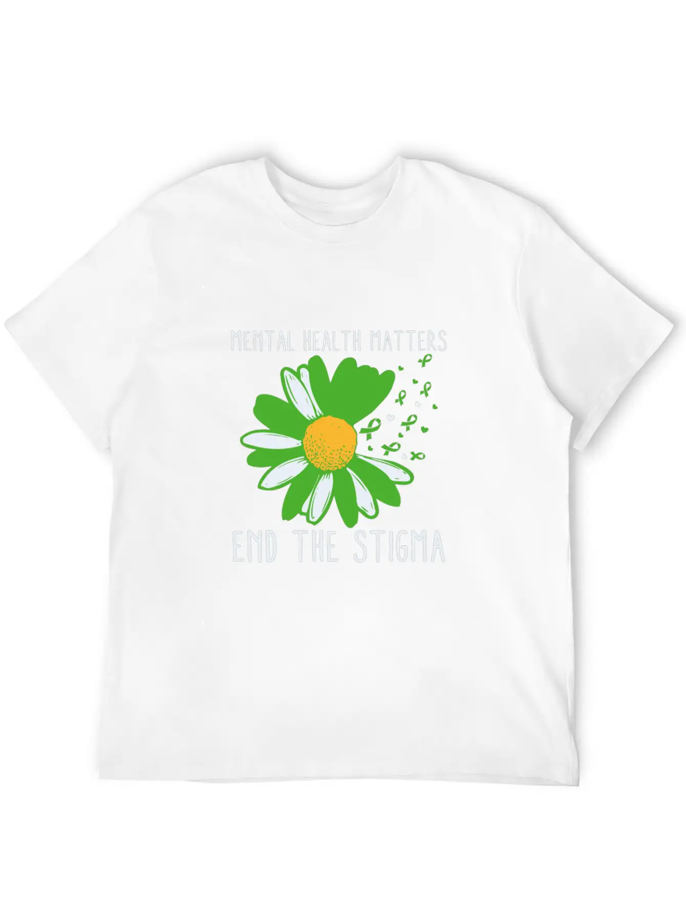 End The Stigma Shirt Mental Health Awareness Relaxed Everyday Tee – Lightweight And Durable Cotton