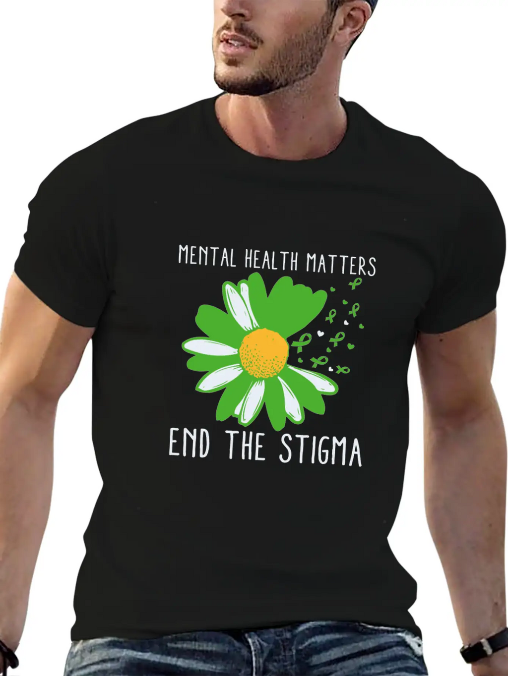 End The Stigma Shirt Mental Health Awareness Relaxed Everyday Tee – Lightweight And Durable Cotton