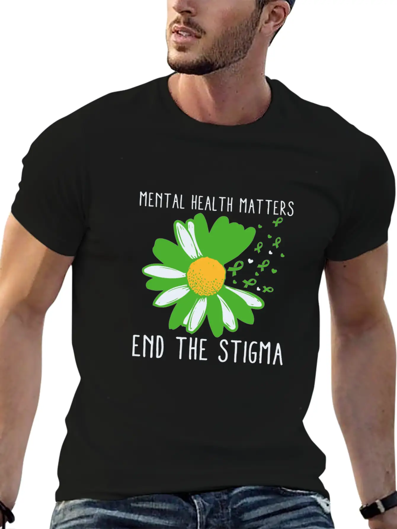 End The Stigma Shirt Mental Health Awareness Relaxed Everyday Tee – Lightweight And Durable Cotton
