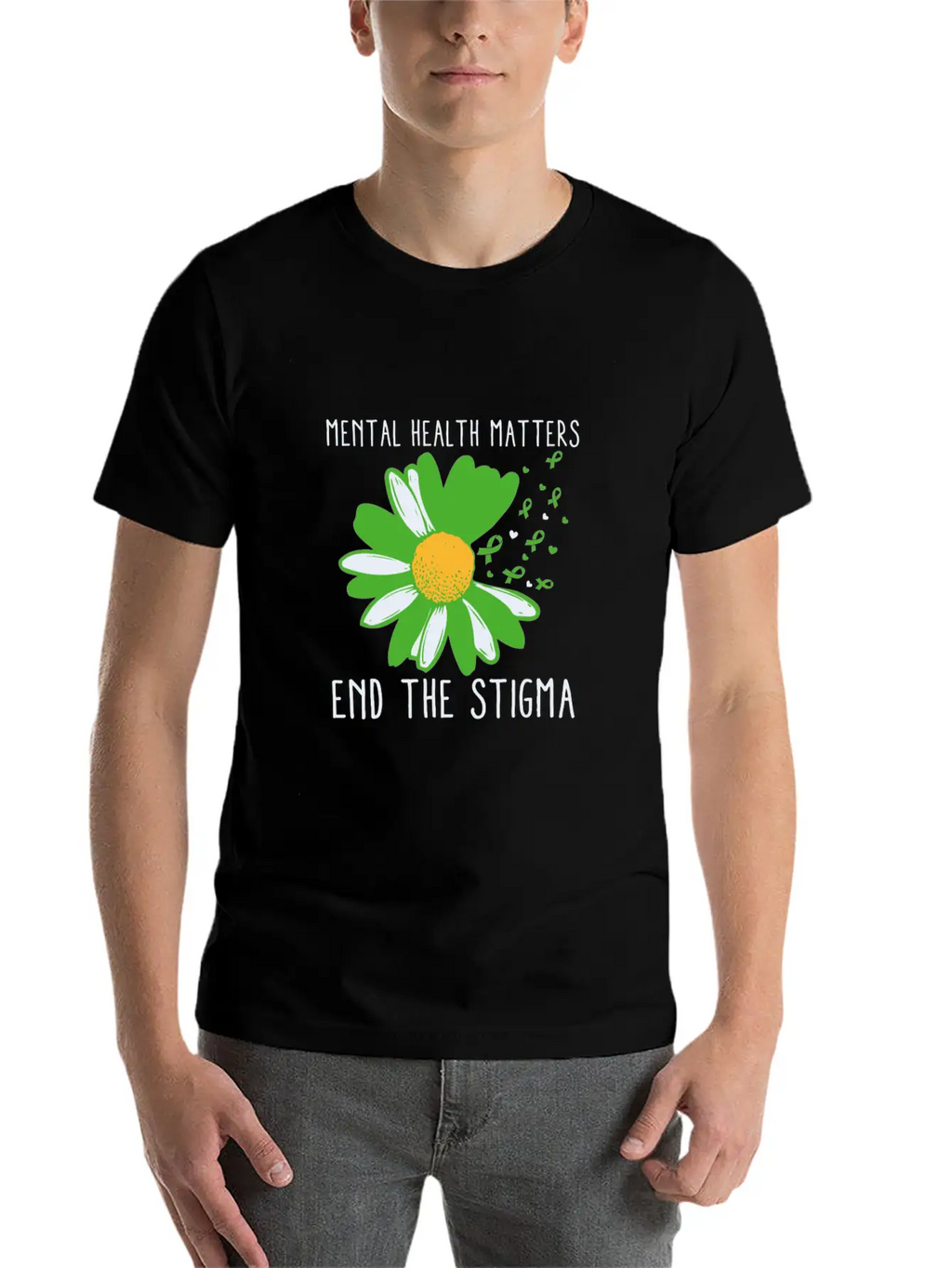 End The Stigma Shirt Mental Health Awareness Relaxed Everyday Tee – Lightweight And Durable Cotton