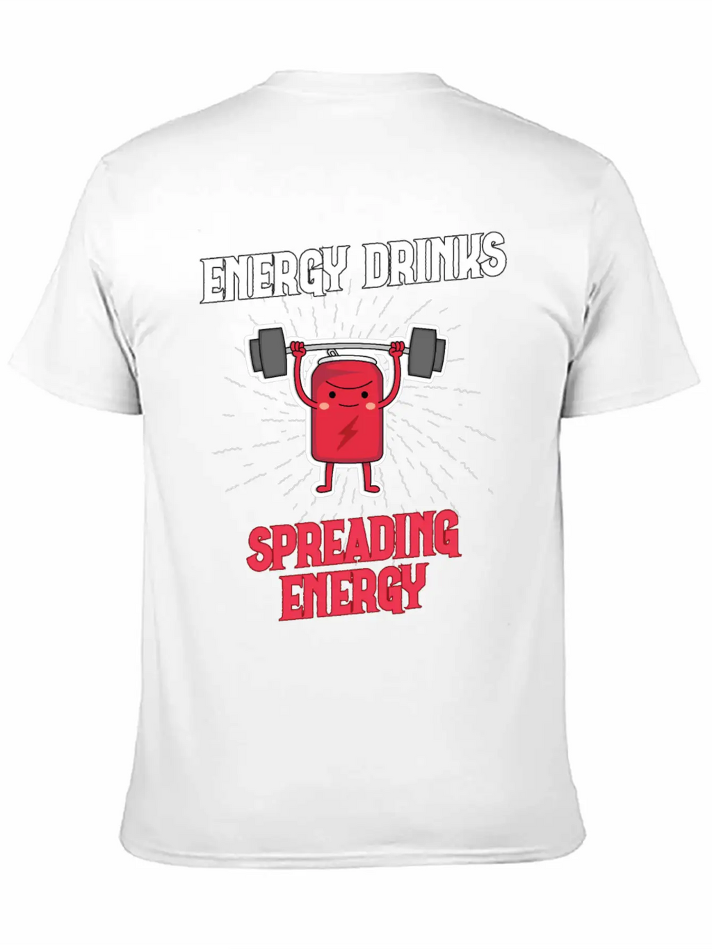 Energy Drink Energy Drinks Spreading Energy Relaxed Everyday Tee – Lightweight And Durable Cotton