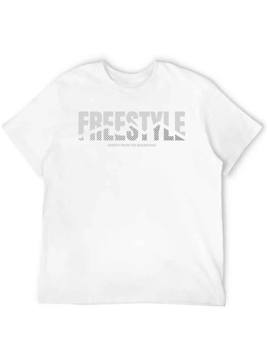 Energy From The Mountains Essential Cotton Tee For Daily Outfits – Unisex Style
