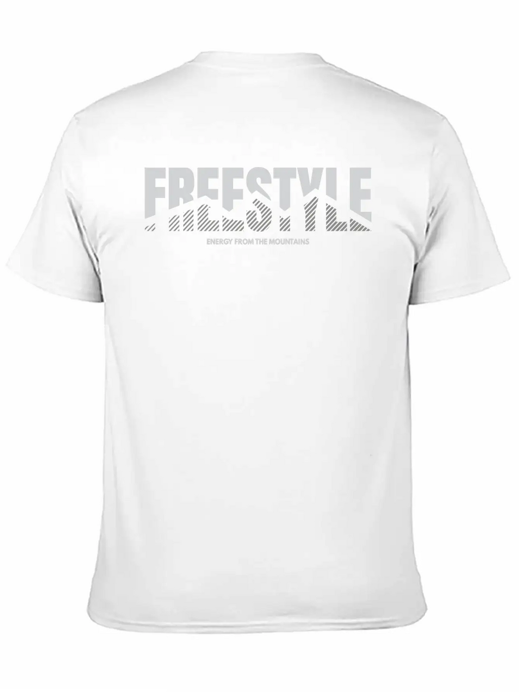 Energy From The Mountains Essential Cotton Tee For Daily Outfits – Unisex Style