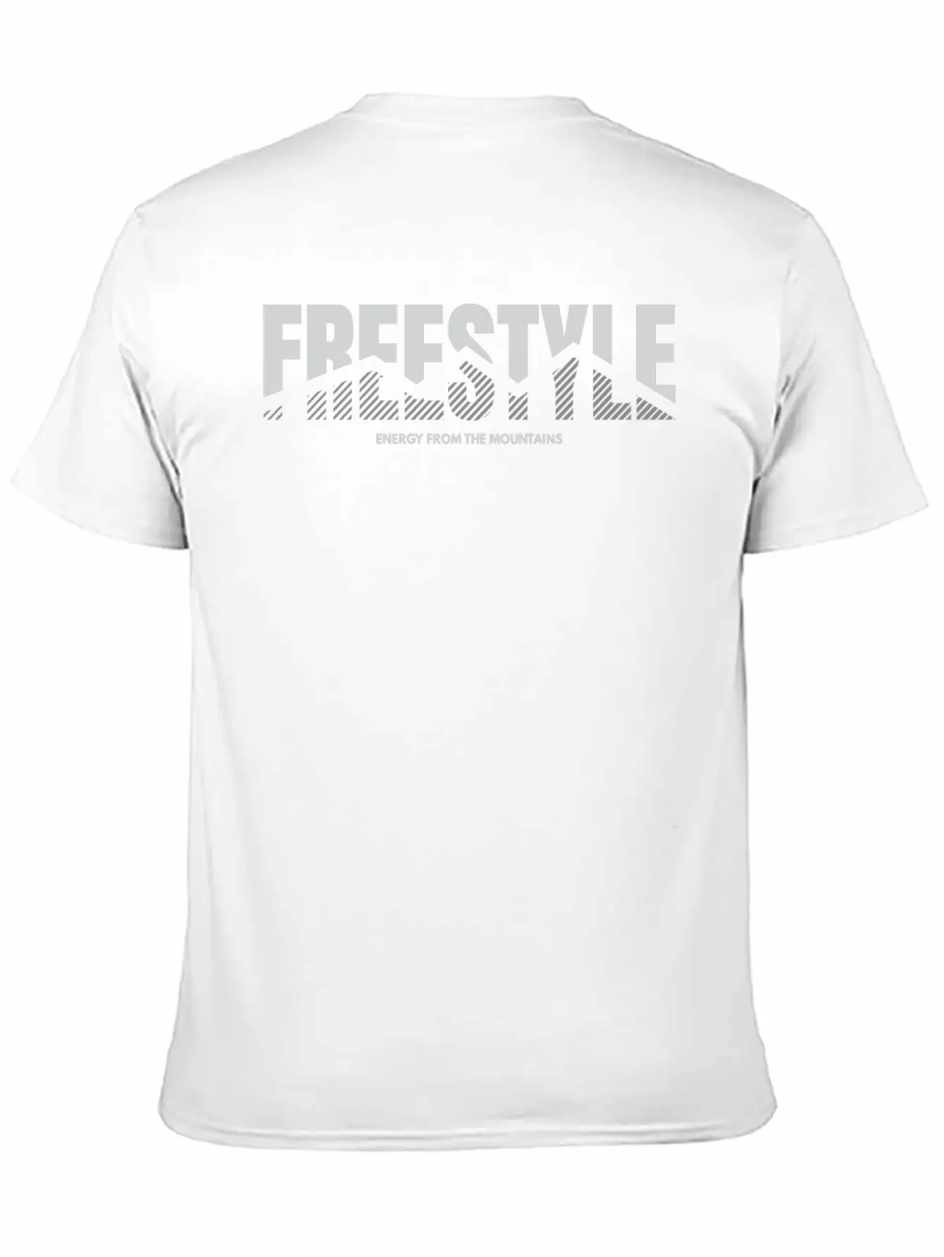 Energy From The Mountains Essential Cotton Tee For Daily Outfits – Unisex Style