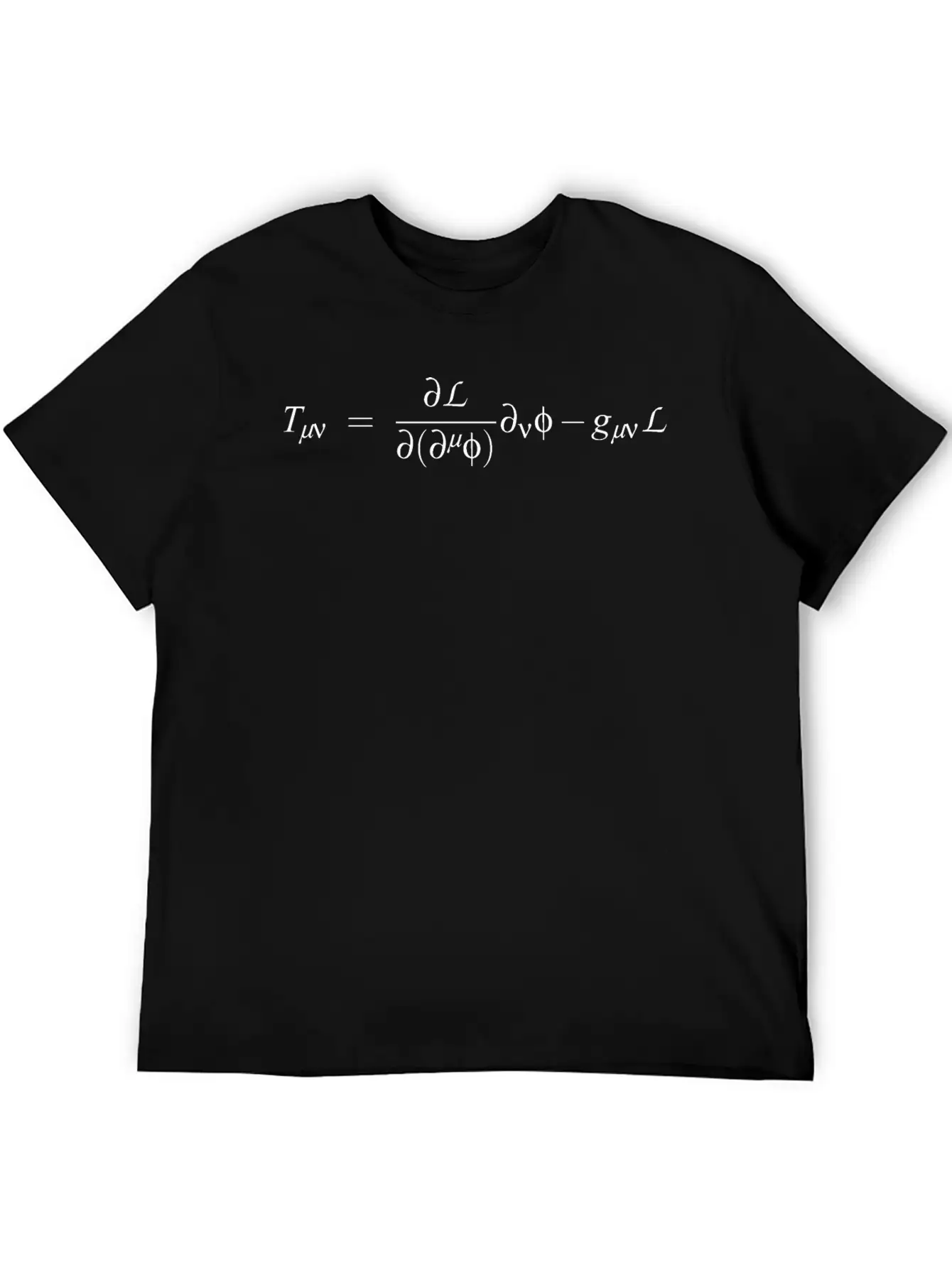 Energy Momentum Tensor Unisex Casual T-Shirt – Clean Design For Daily Comfort