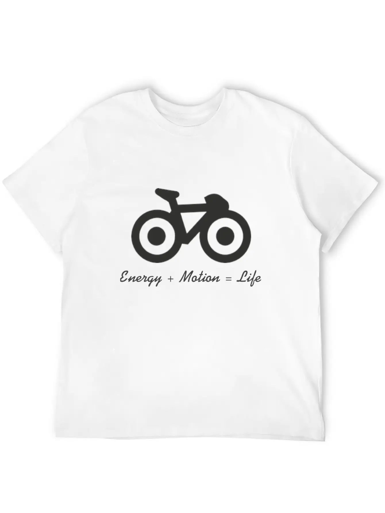 Energy, Motion And Life Relaxed Everyday Tee – Lightweight And Durable Cotton