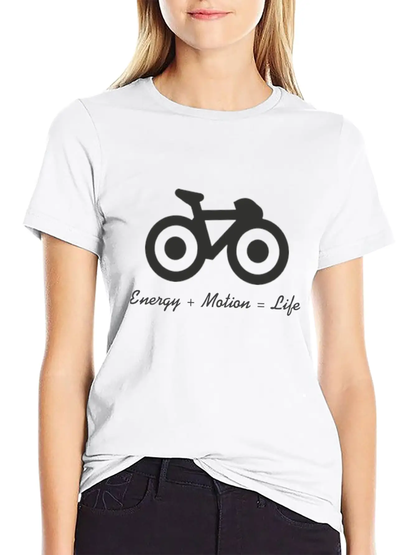 Energy, Motion And Life Relaxed Everyday Tee – Lightweight And Durable Cotton