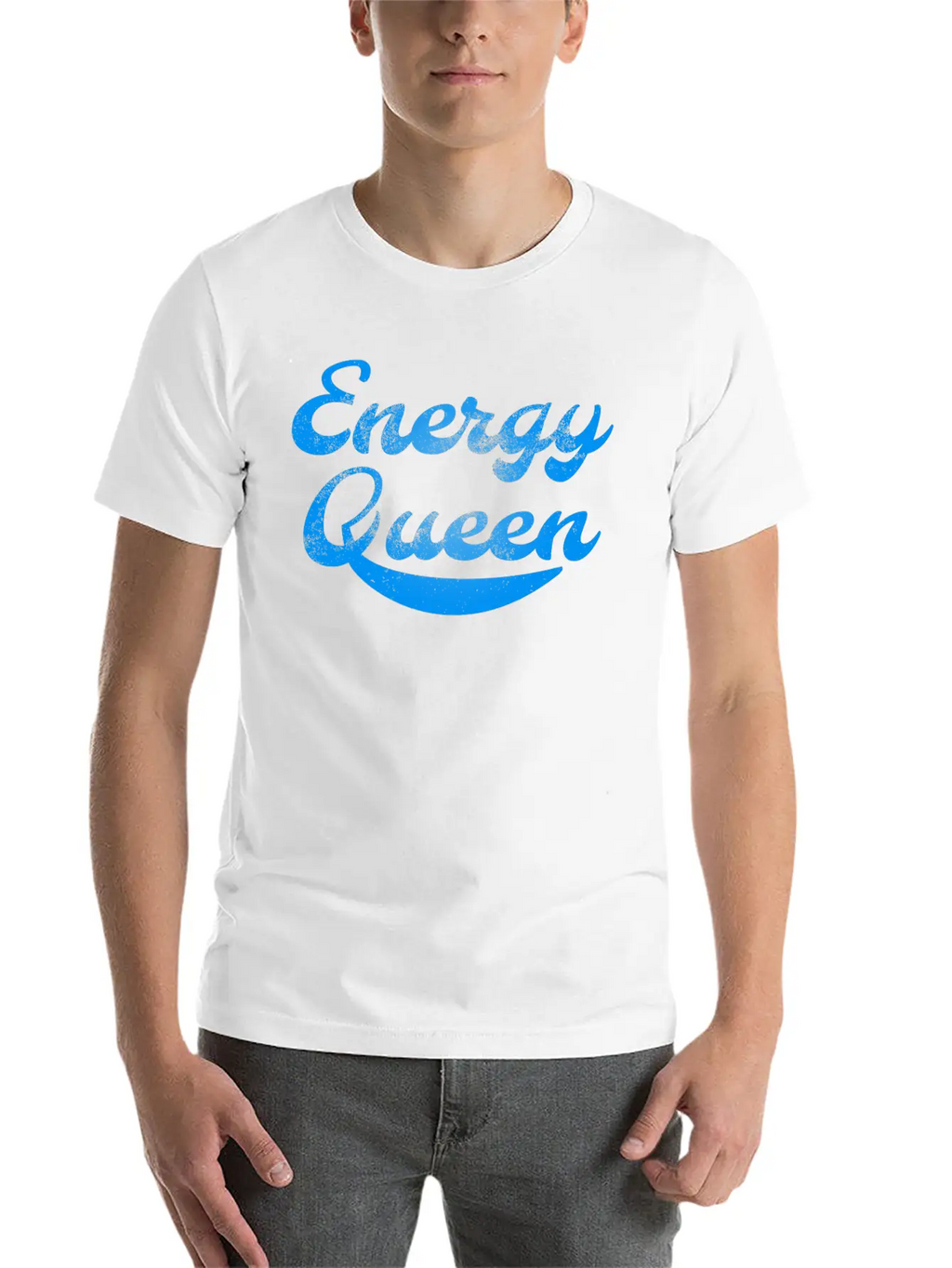 Energy Queen Breathable Soft Cotton T-Shirt – Timeless Casual Look