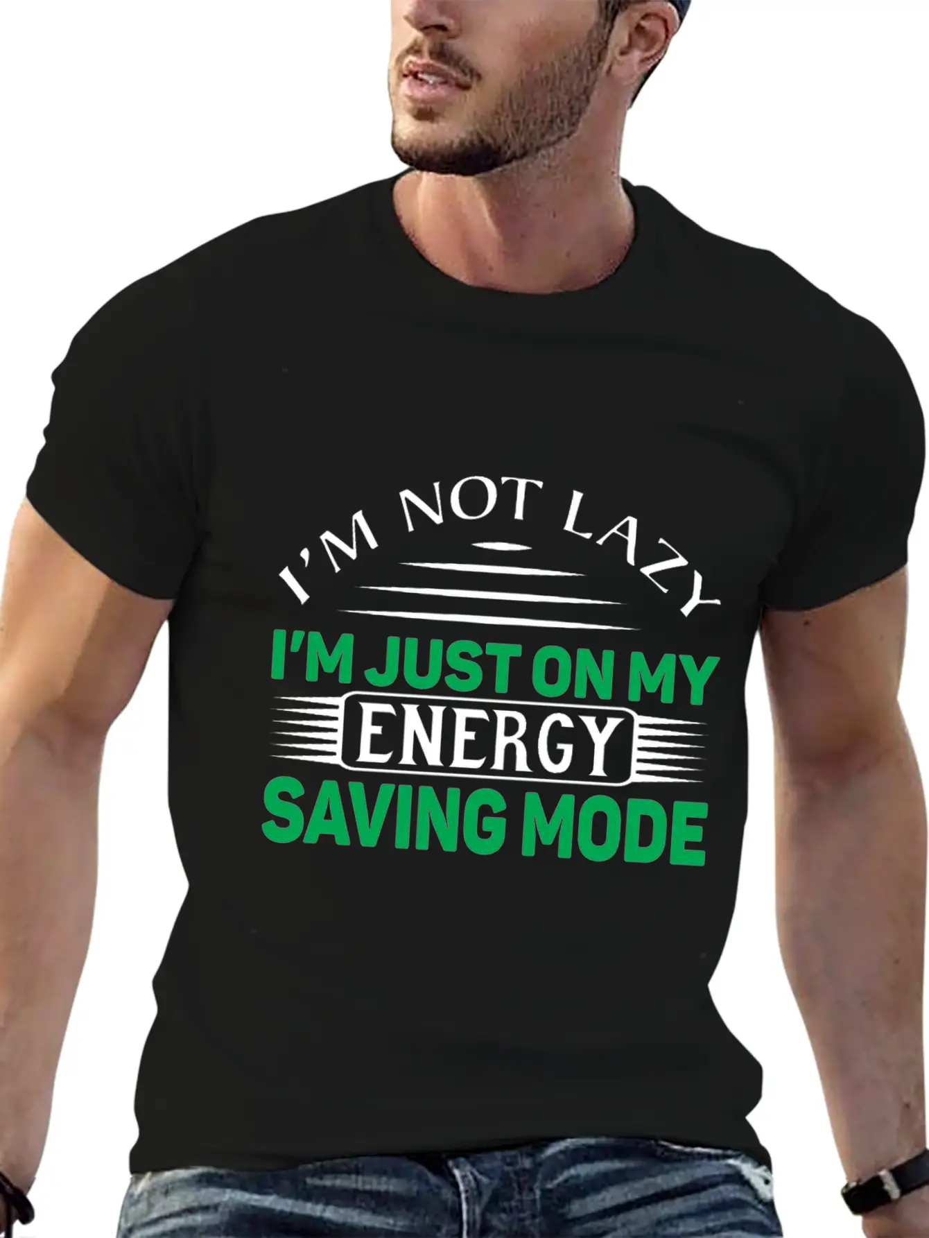 Energy Saving Mode Breathable Soft Cotton T-Shirt – Timeless Casual Look