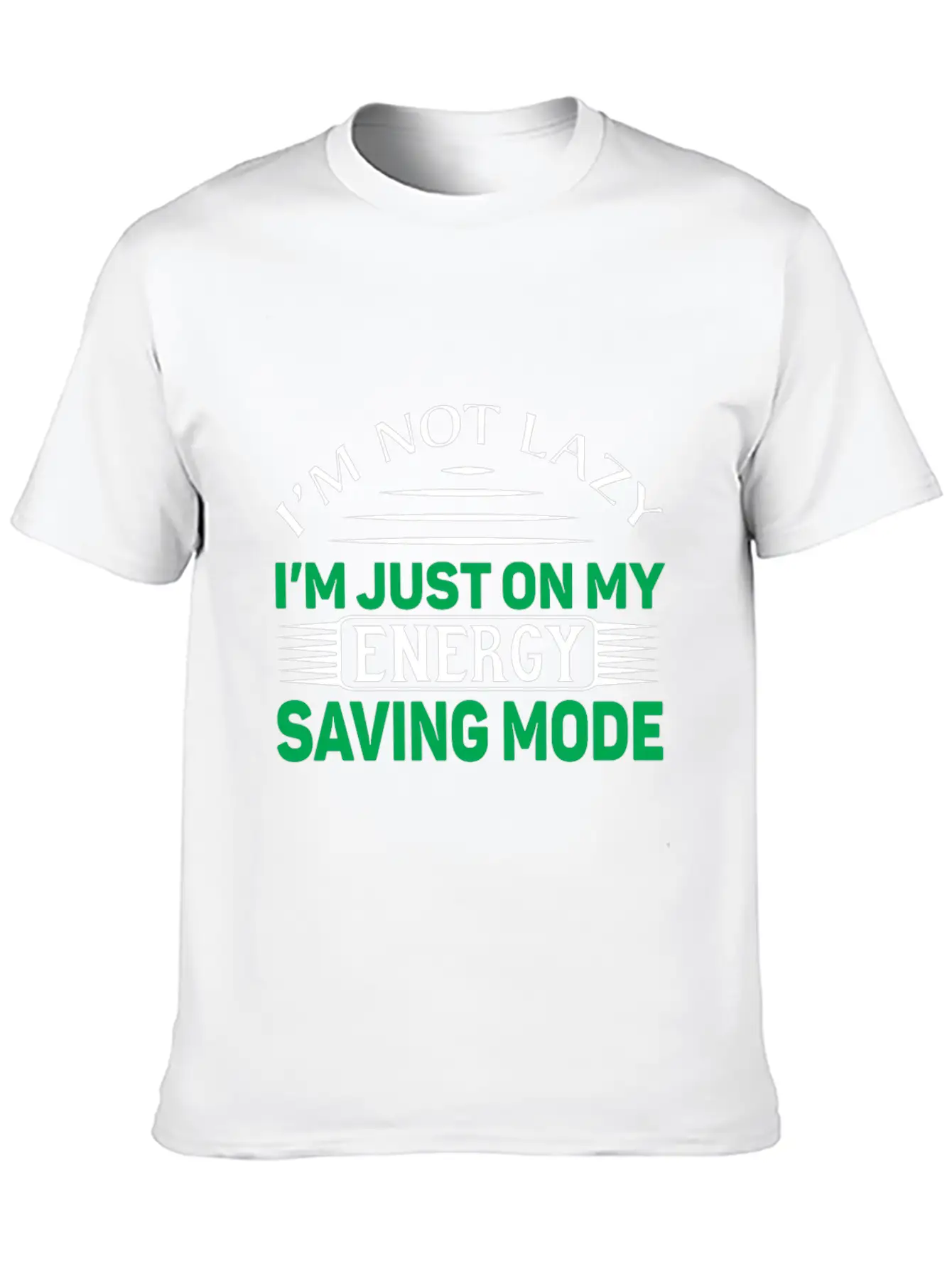 Energy Saving Mode Breathable Soft Cotton T-Shirt – Timeless Casual Look