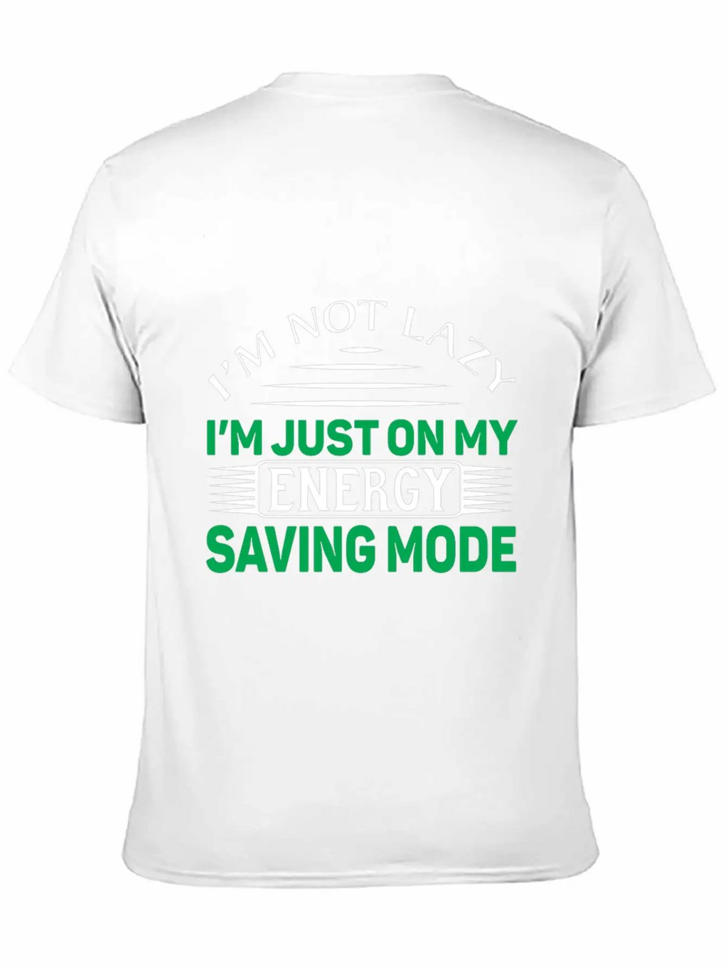 Energy Saving Mode Breathable Soft Cotton T-Shirt – Timeless Casual Look